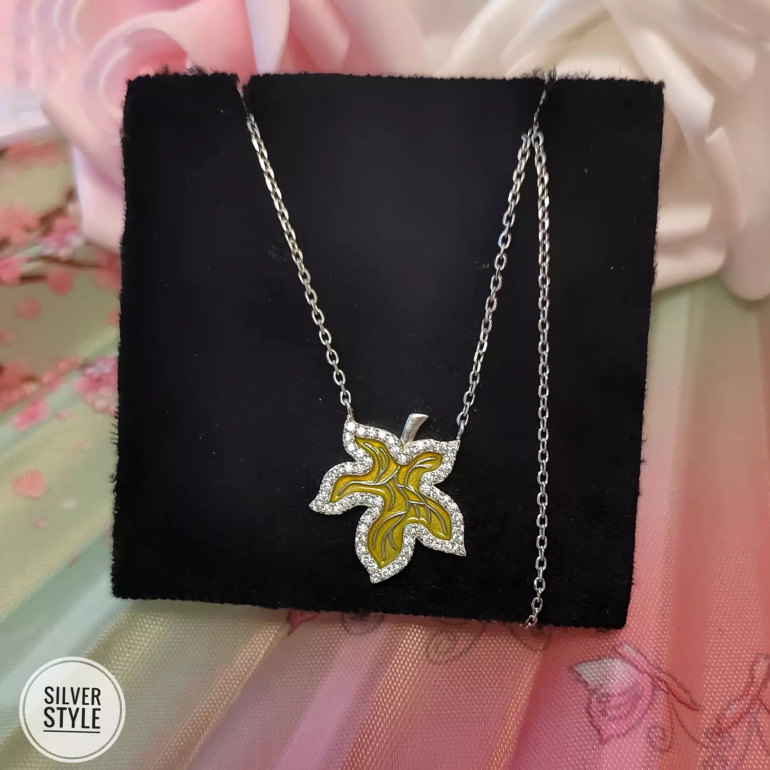  Leaf Necklace  1