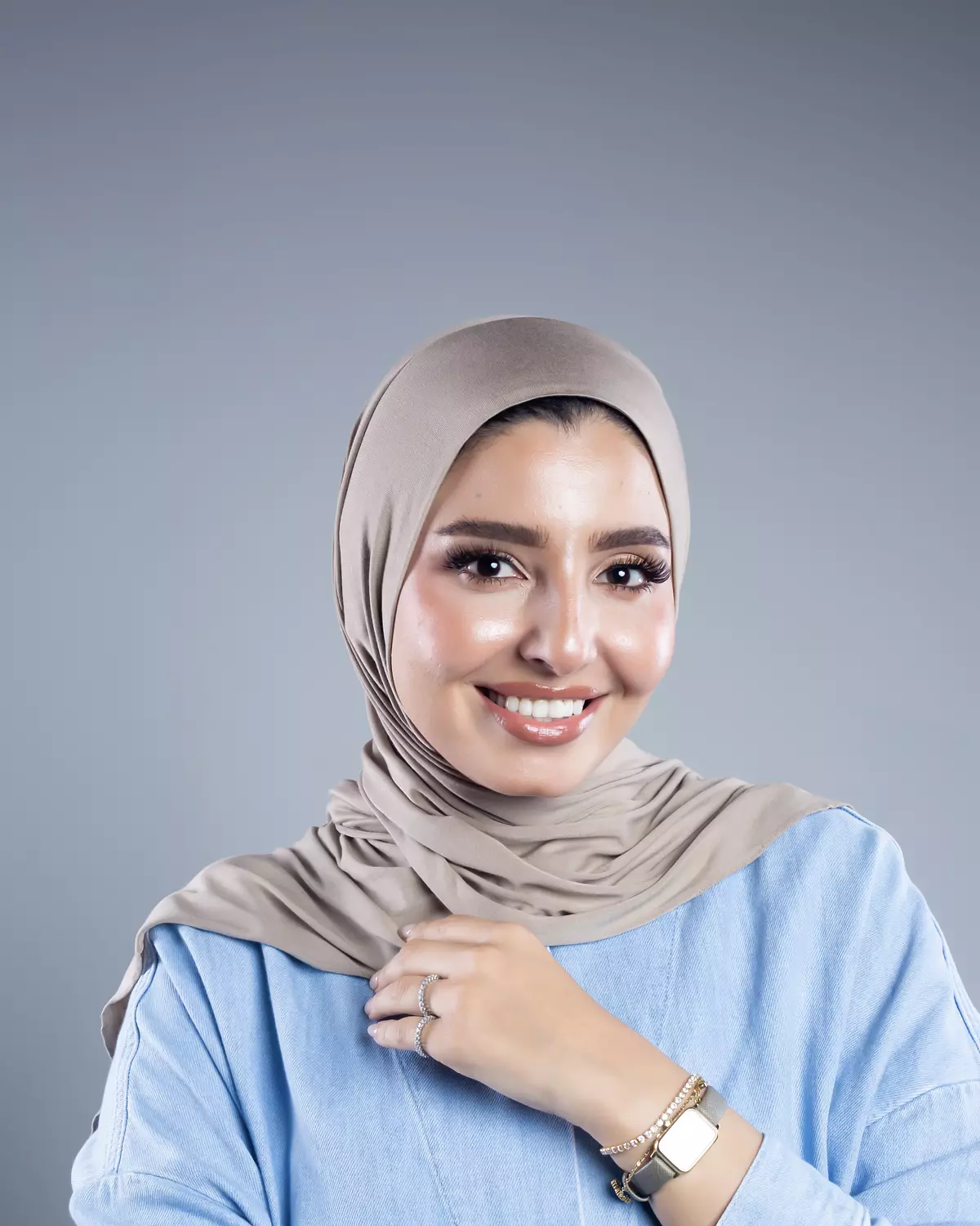 Jamila 2 in 1 cotton scarf  hover image