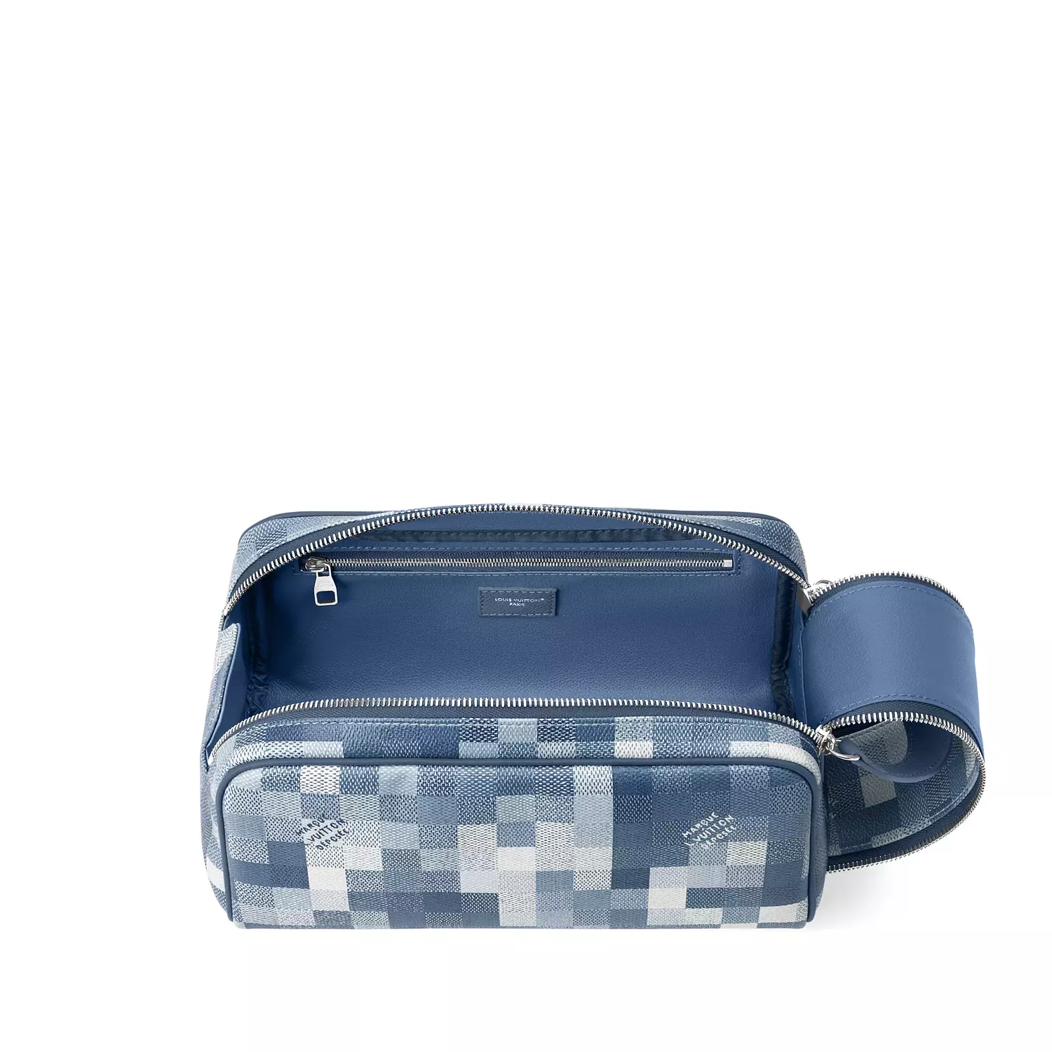  Louis Vuitton Dopp Kit in Damoflage coated canvas 3