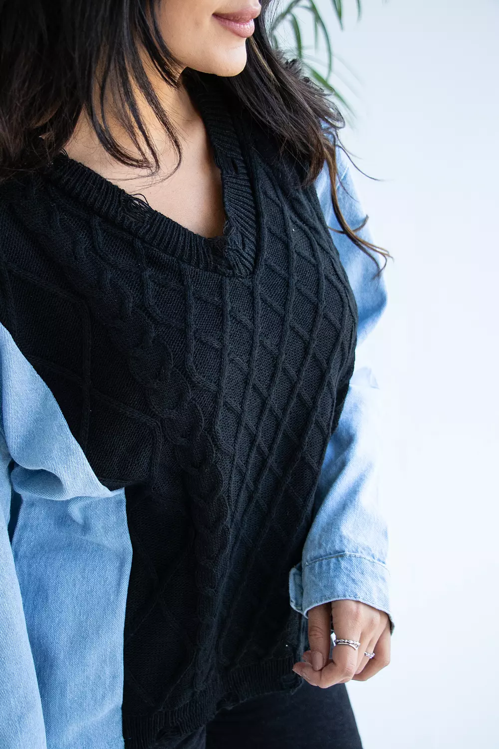 Wool and jeans shirt 10