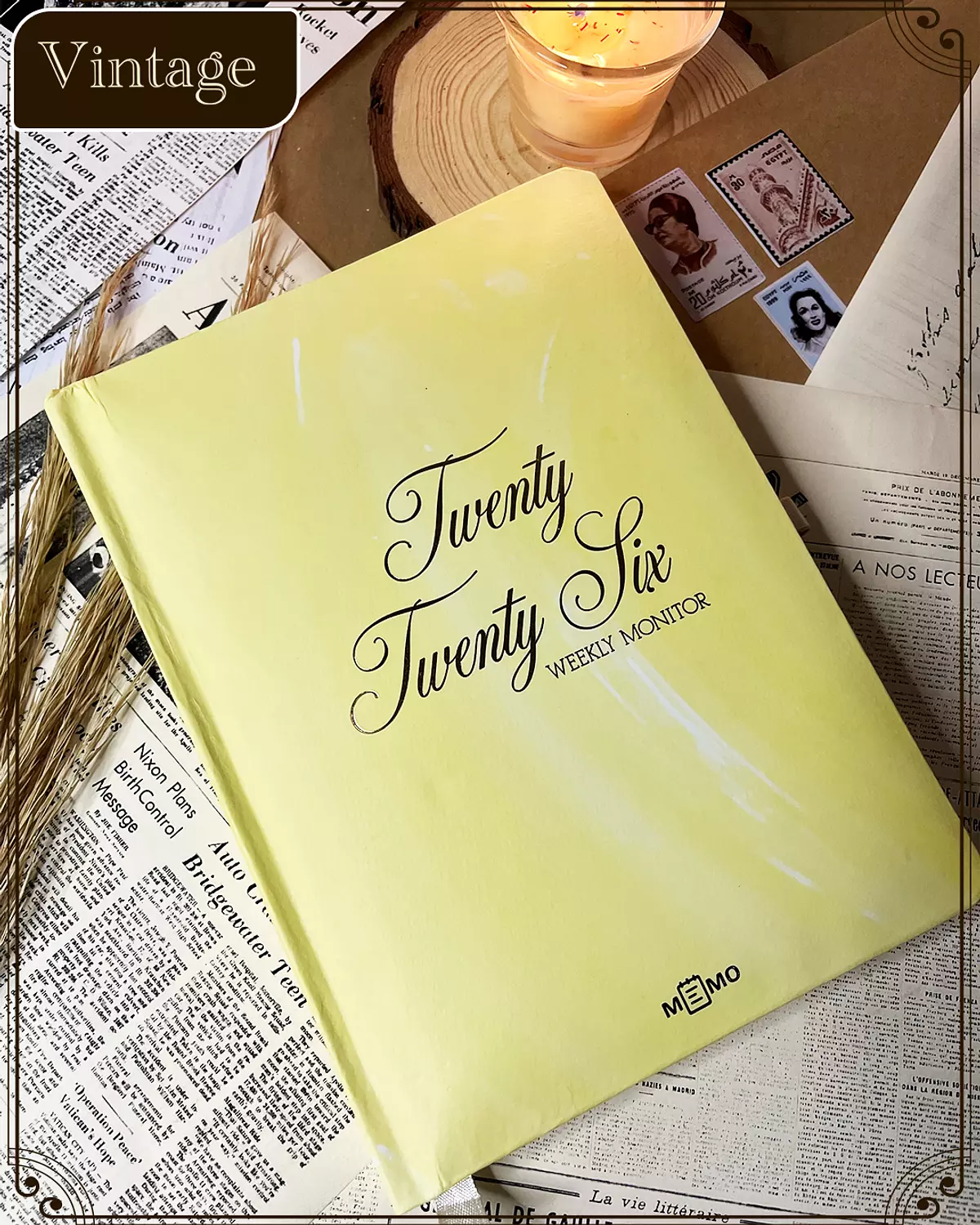 Memo Weekly Monitor 2026 (Vintage)  3