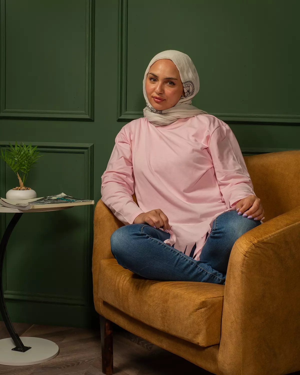 Twist mood top (pink) 5