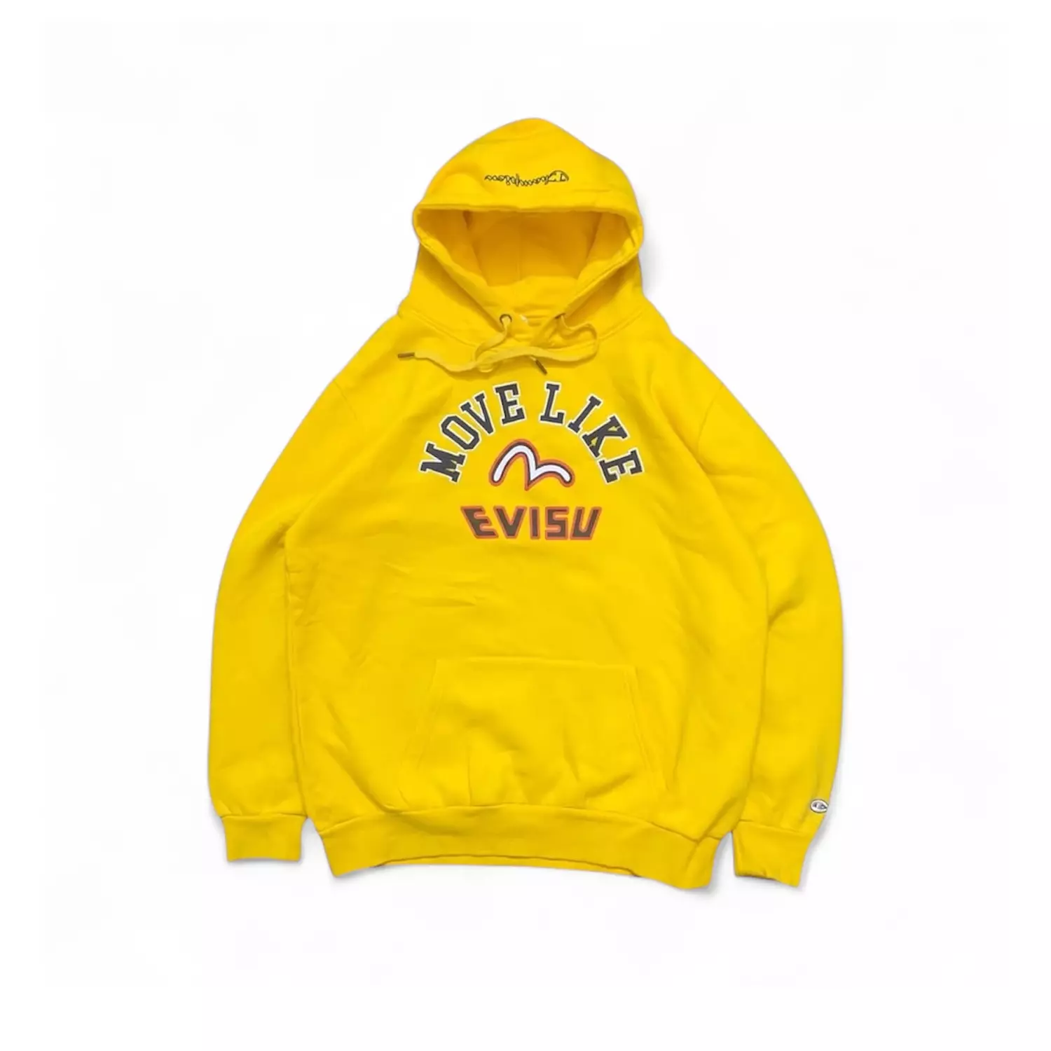 Evisu x champion hoodie image