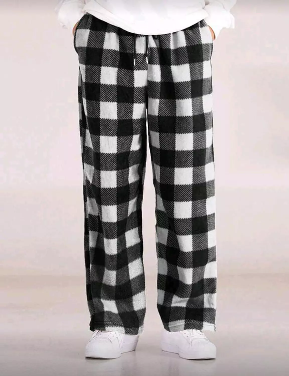 Christmas pants (White*Black) hover image