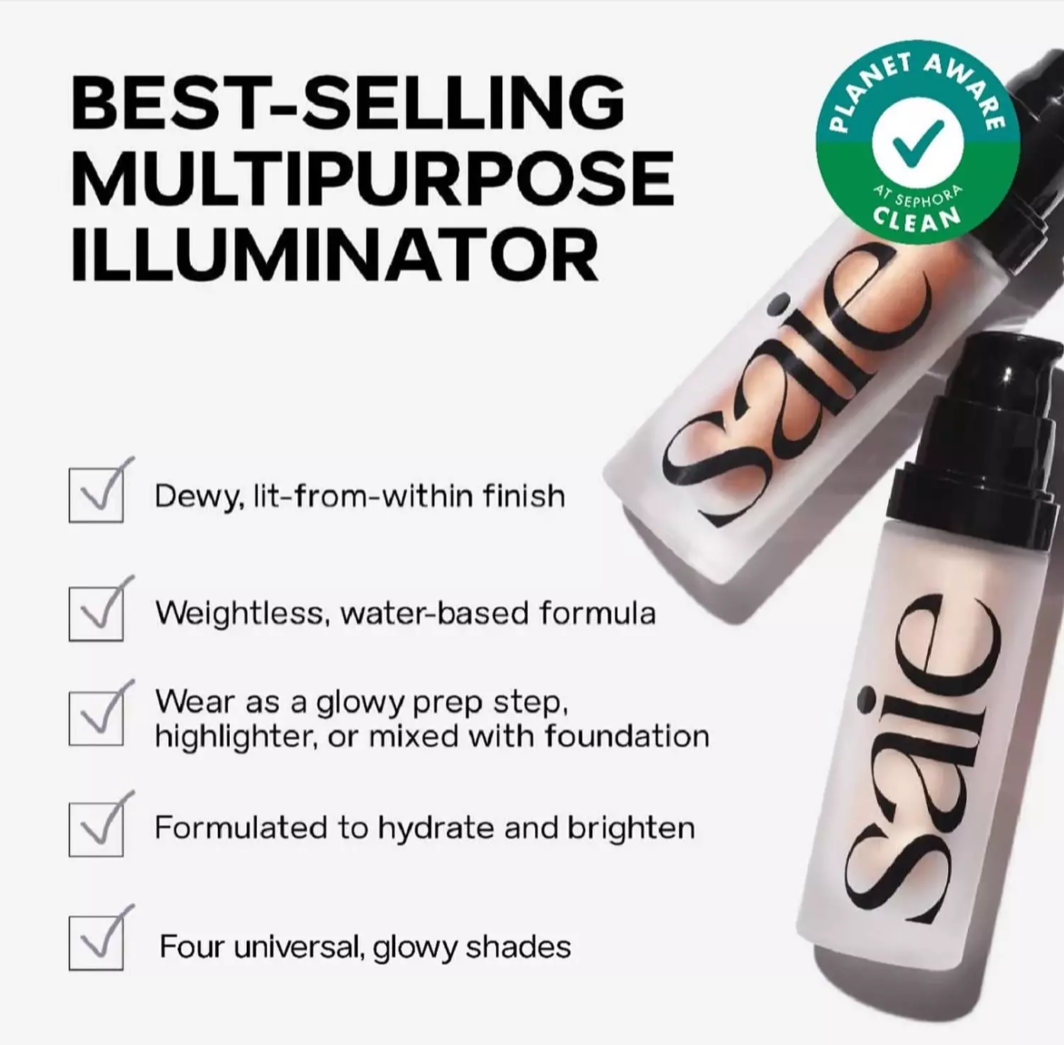 SAIE Mini Glowy Super Gel Multipurpose Illuminator Set 5