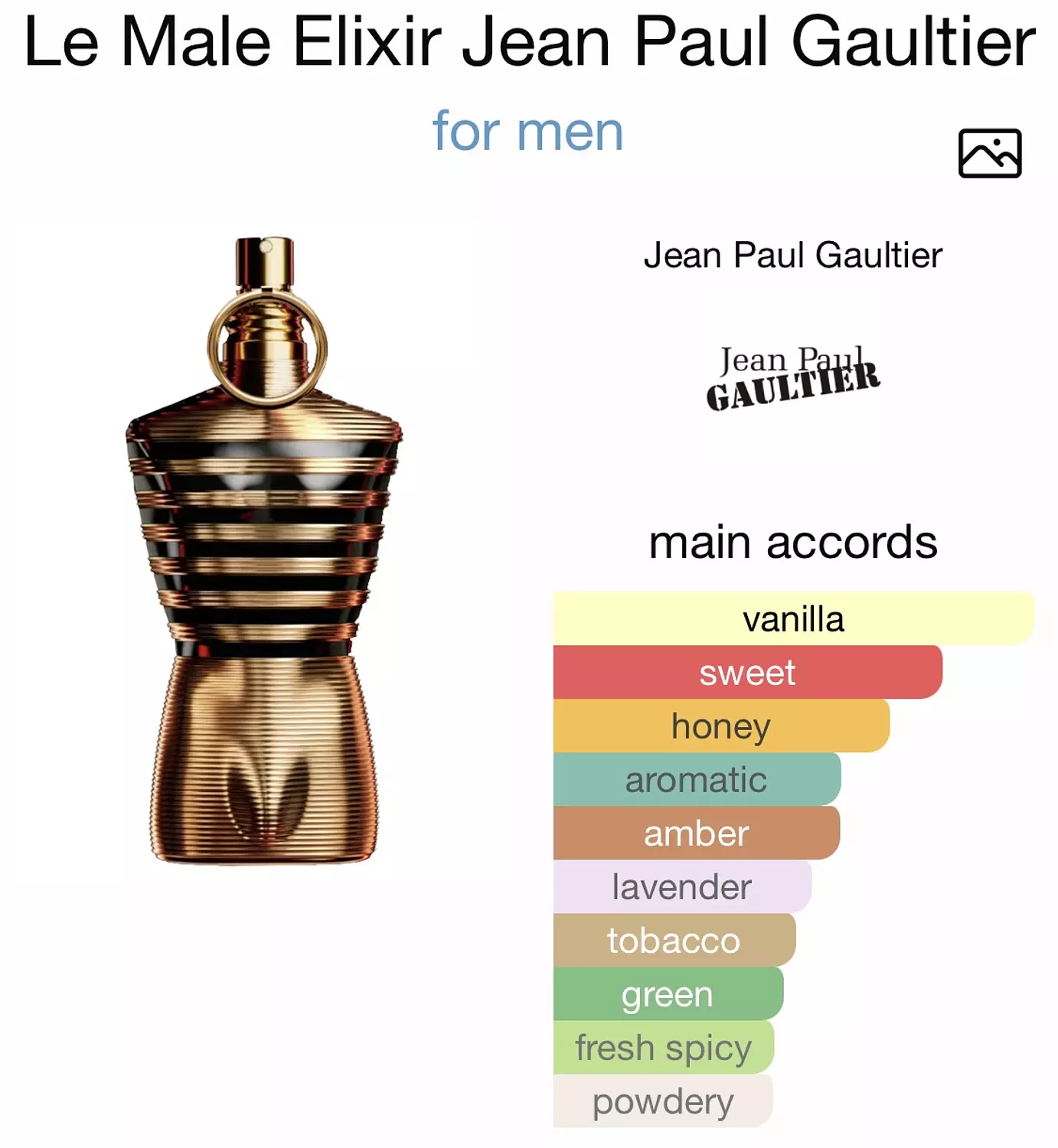Le Male Elixir Jean Paul Gaultier hover image