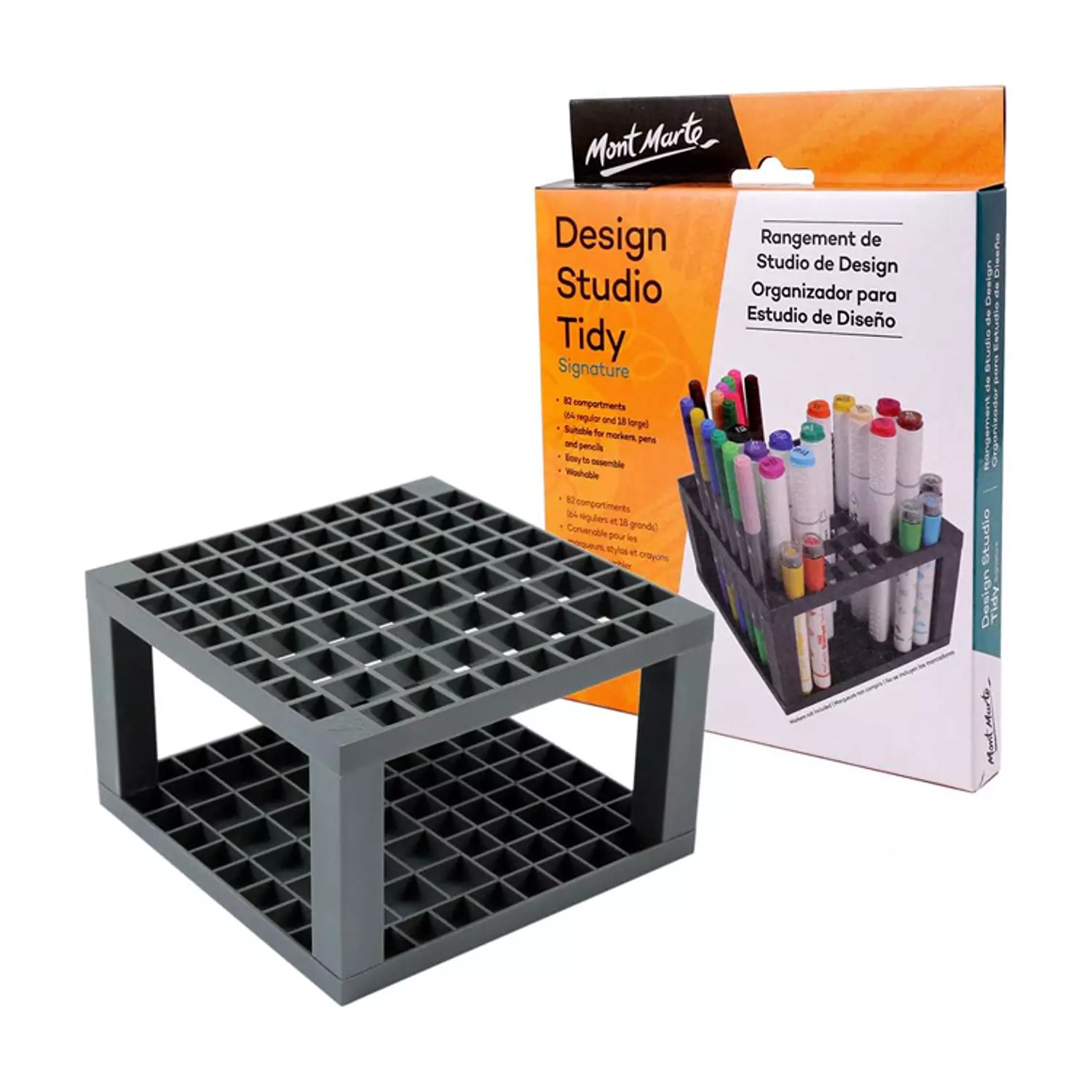 Mont Marte Studio Tidy 82 holes - Brush stand image