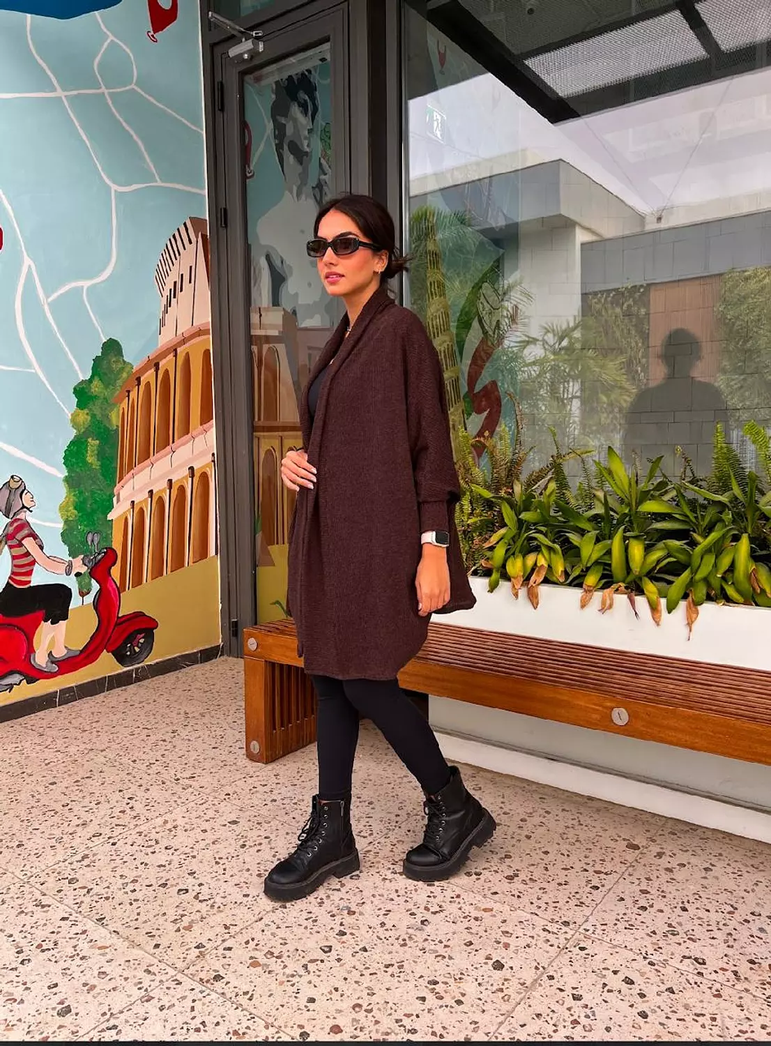 Brown Cardigan 2