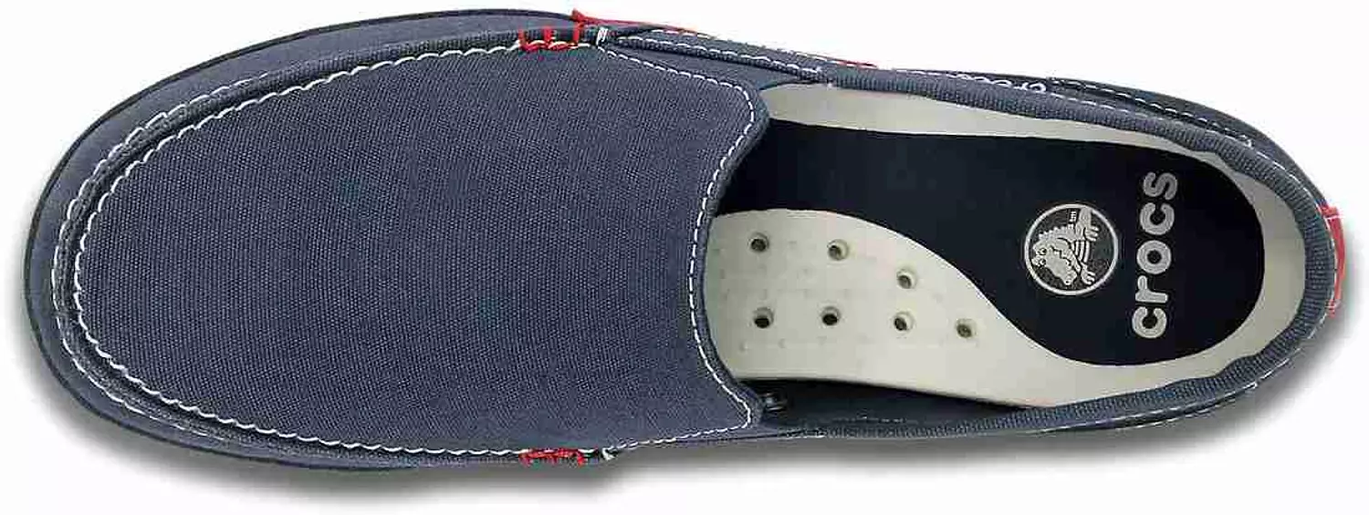 Crocs Men's Walu Slip on Casual Navy  1