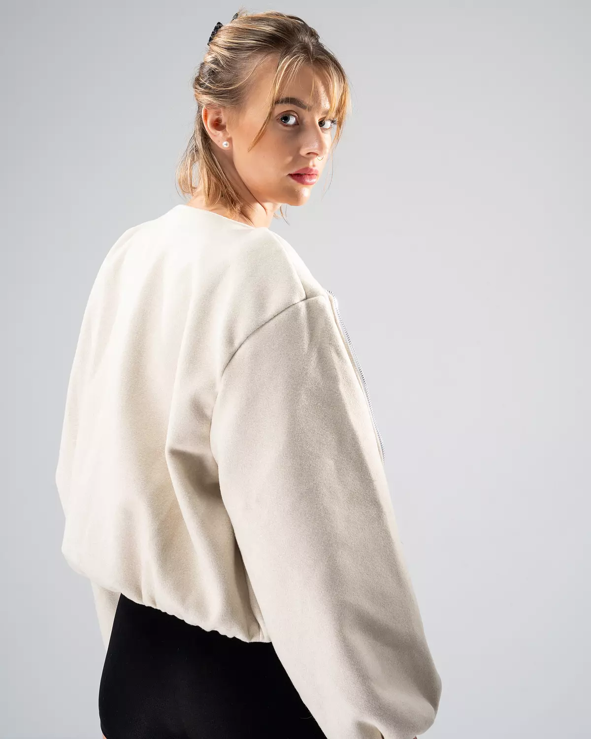 Pure Horizon Bomber Jacket hover image