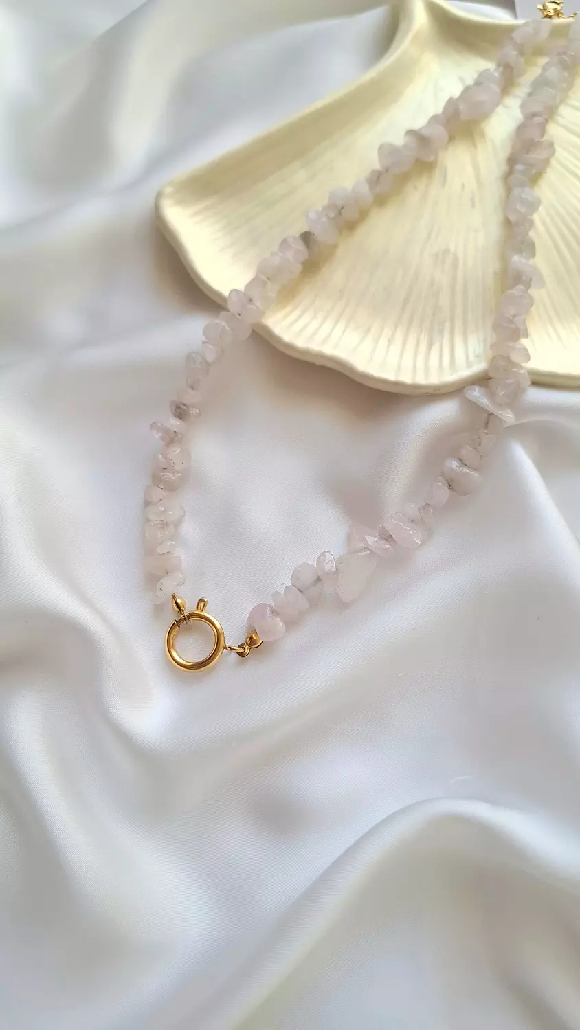 Basic stone necklace  image