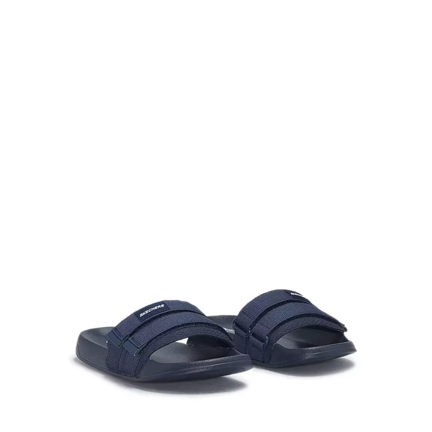 Skechers Men Side Lines 2.0 Breaker Slipper Navy blue  2