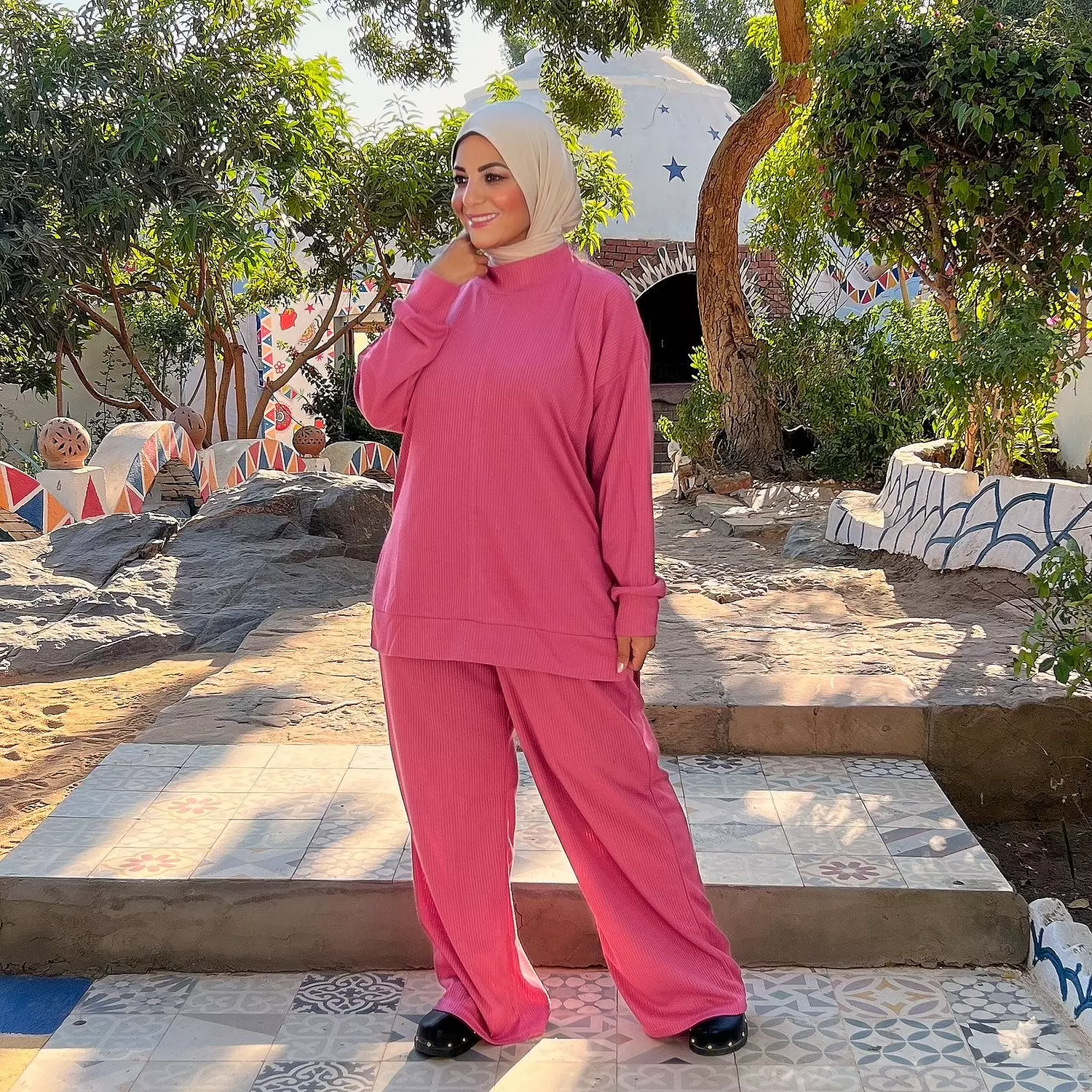 Winter Ribbed Suit  13