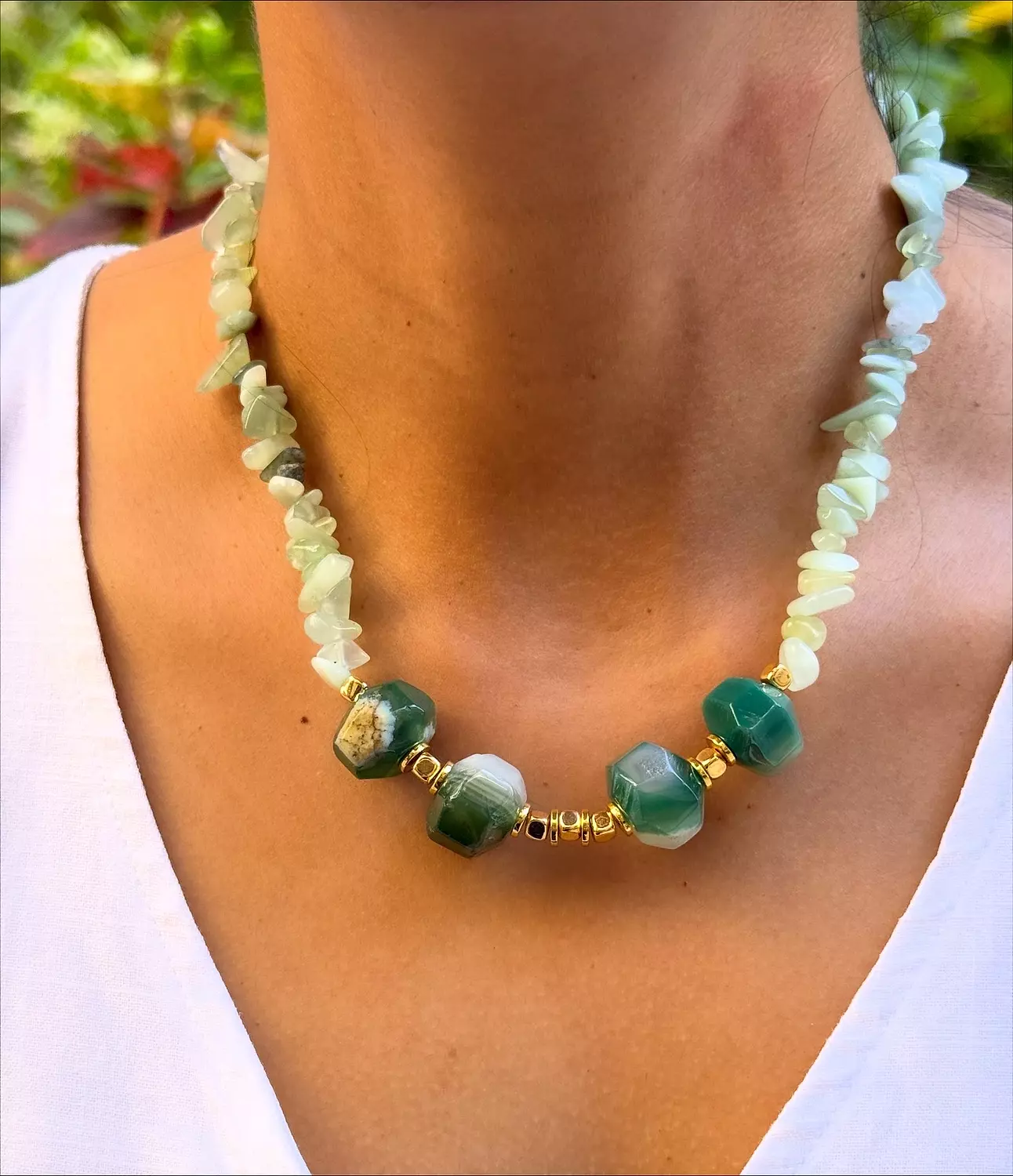 Green Agates Set☘️ hover image