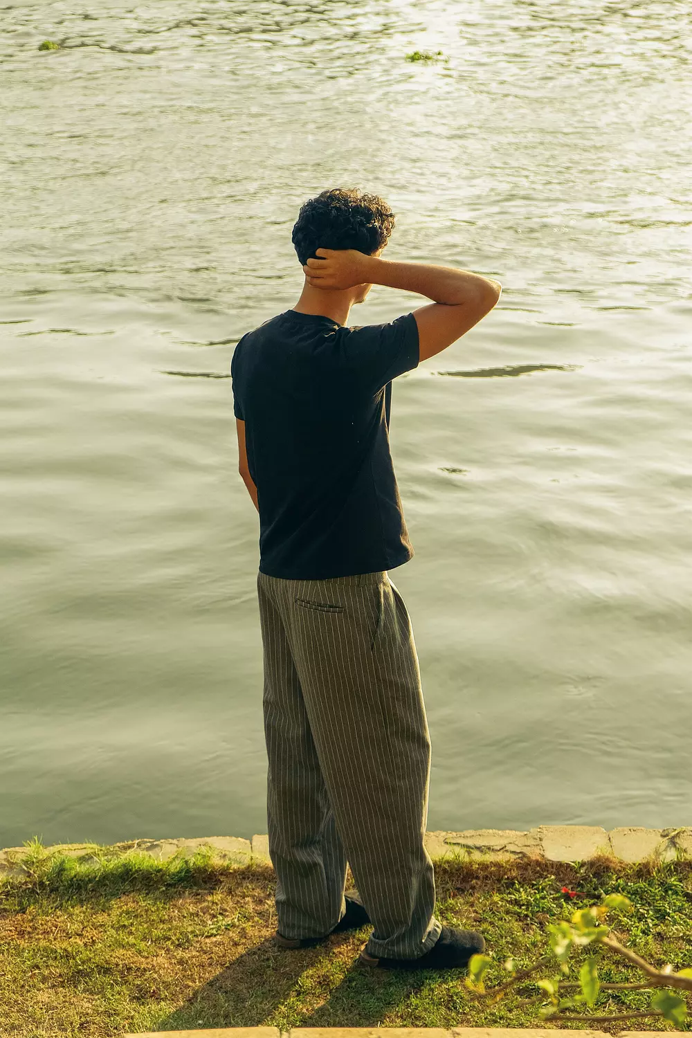 Pinstriped Pants | Men 2