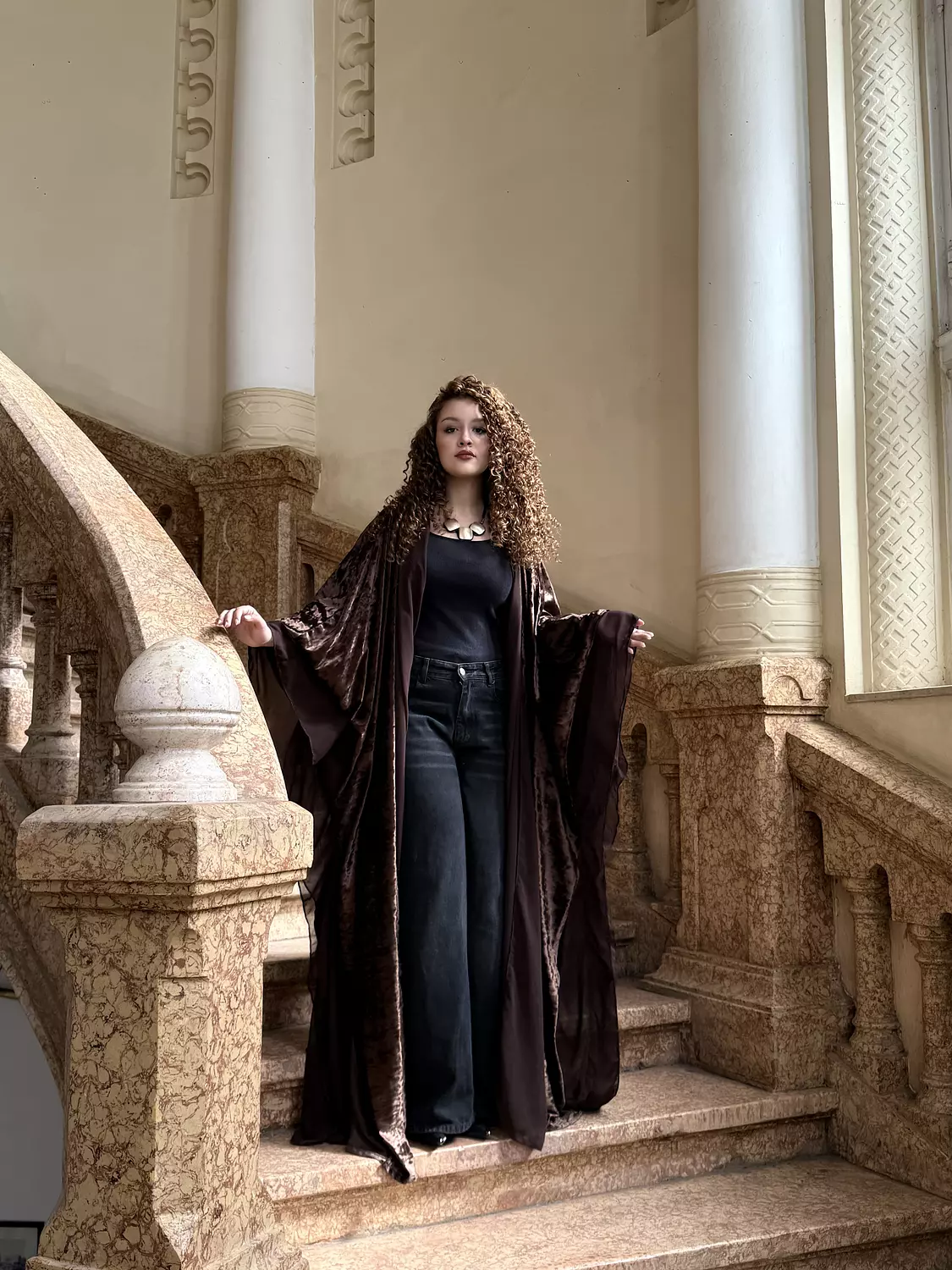Velvet Shadow Kaftan 10
