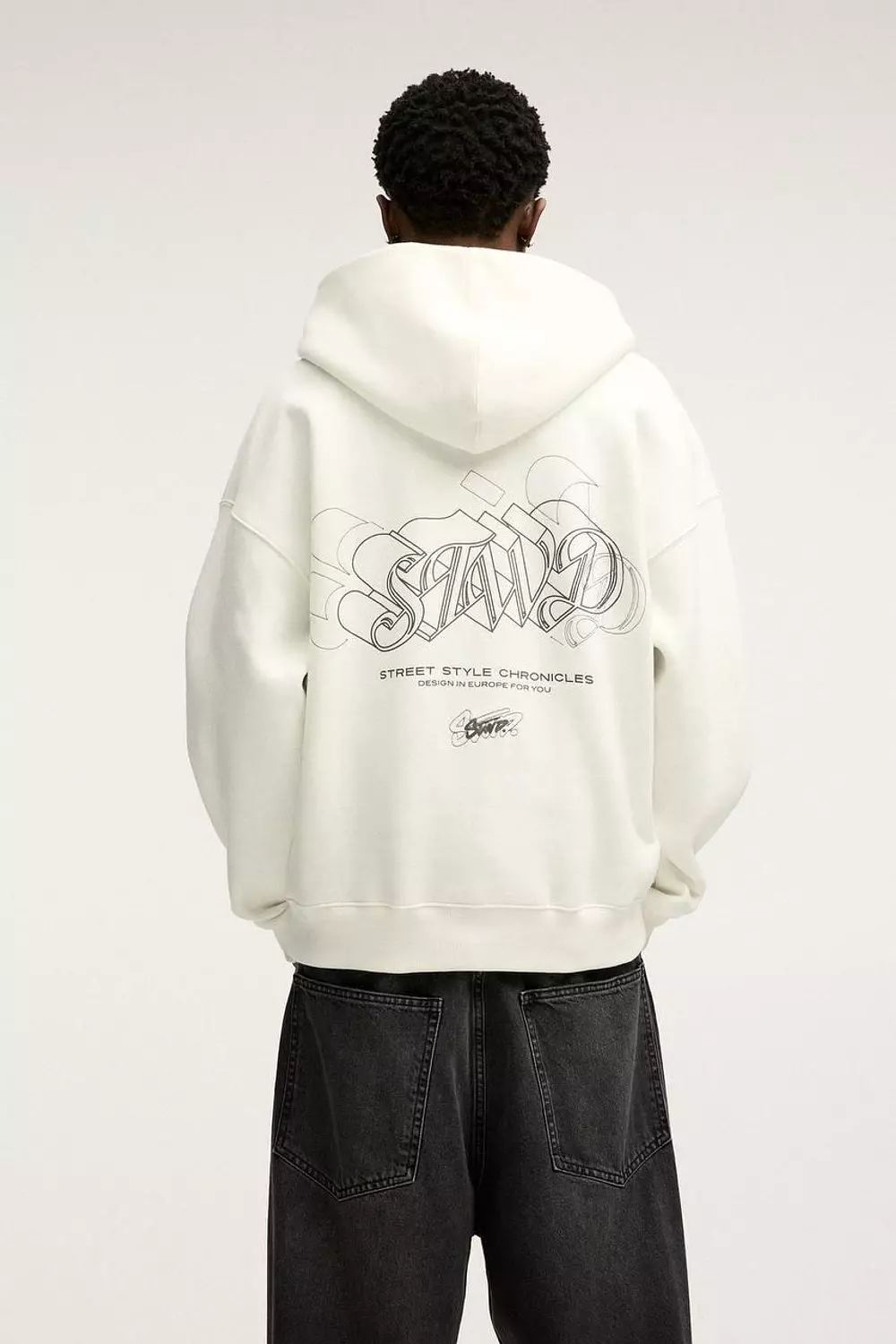 hoodie over size image