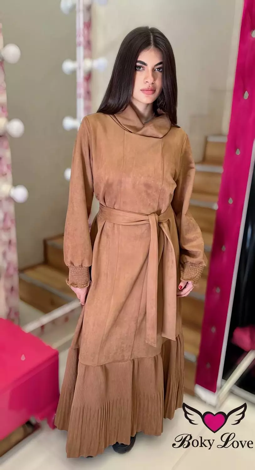 Suede dress 3