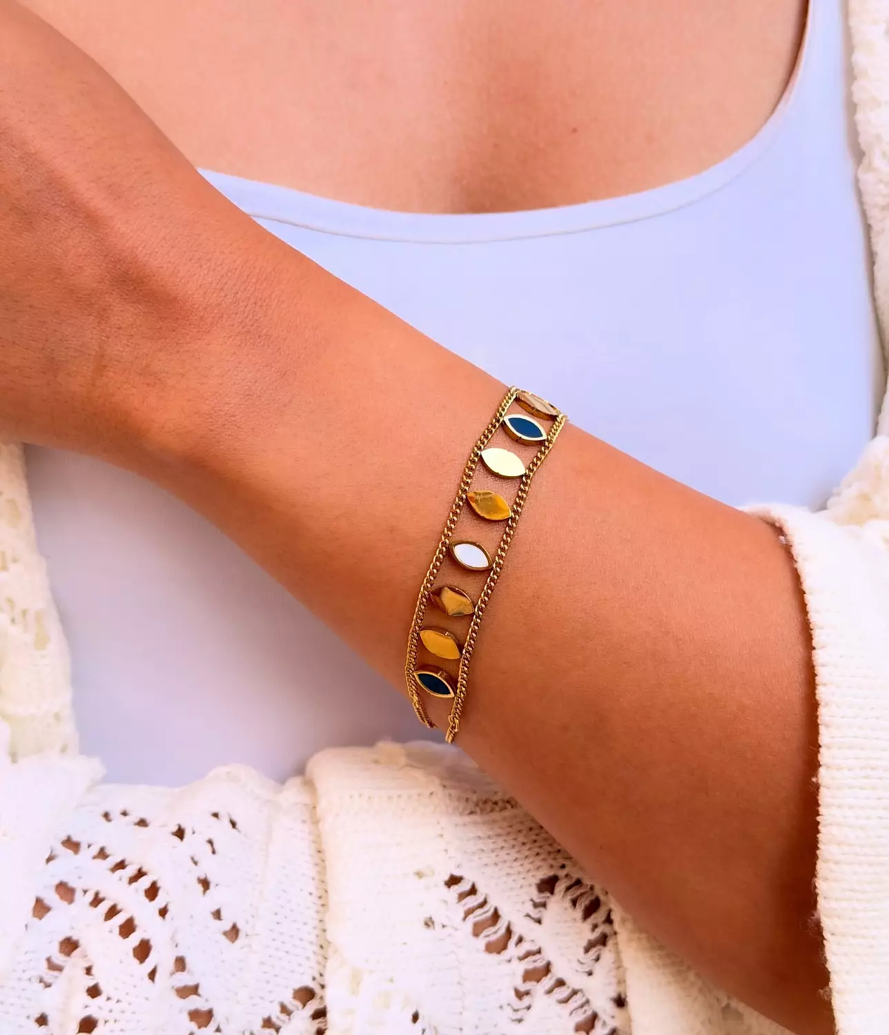 The Ovals Bracelet  hover image
