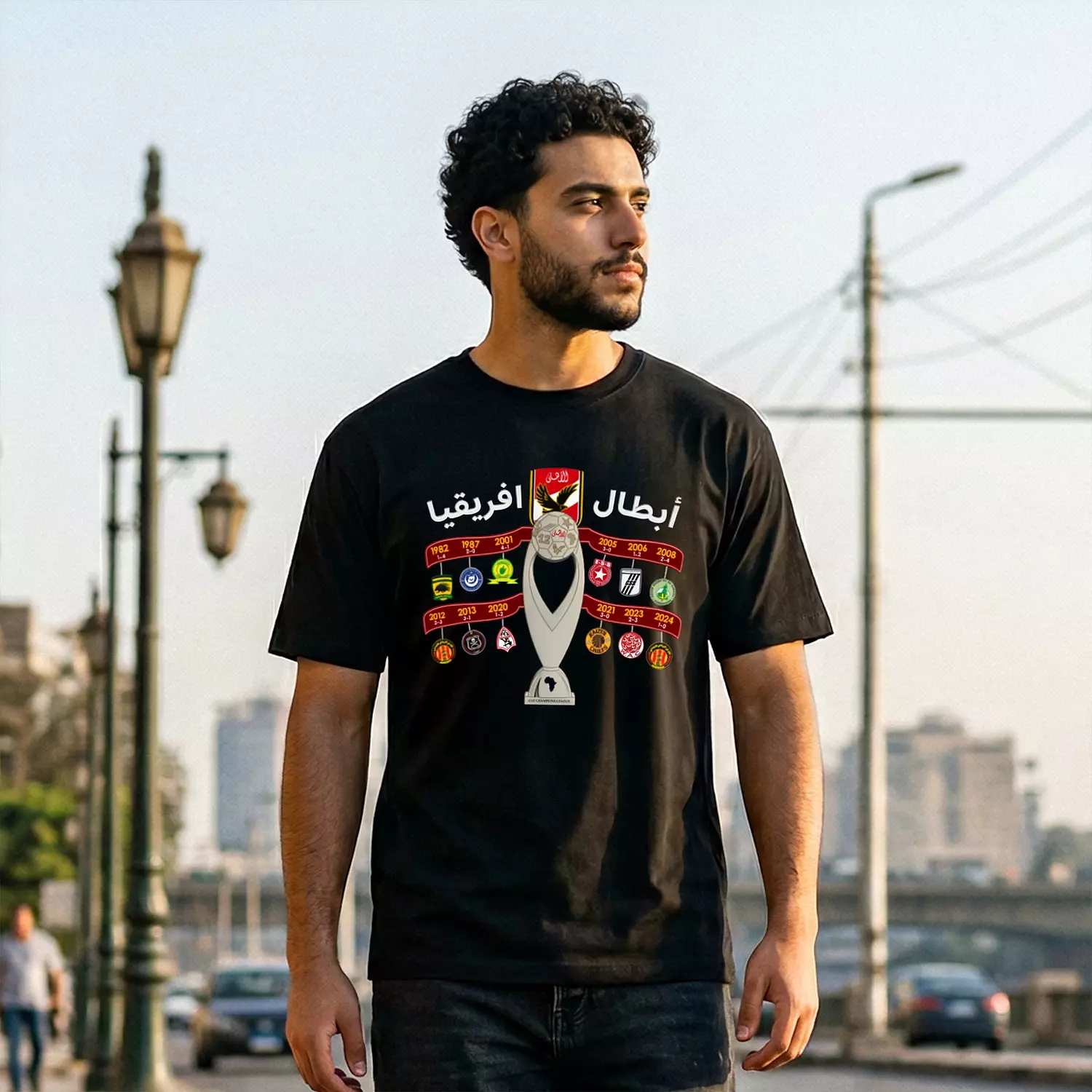 <p style="text-align: start"><span style="color: rgb(204, 5, 20)"><strong>تيشيرت أبطال افريقيا</strong></span></p>