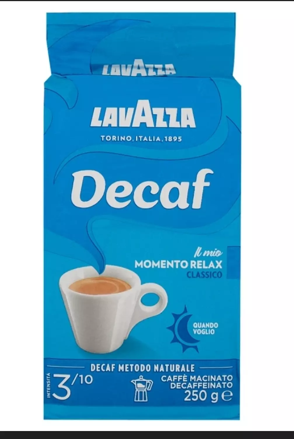 Decaf ground coffee Vacuumed 250g 1