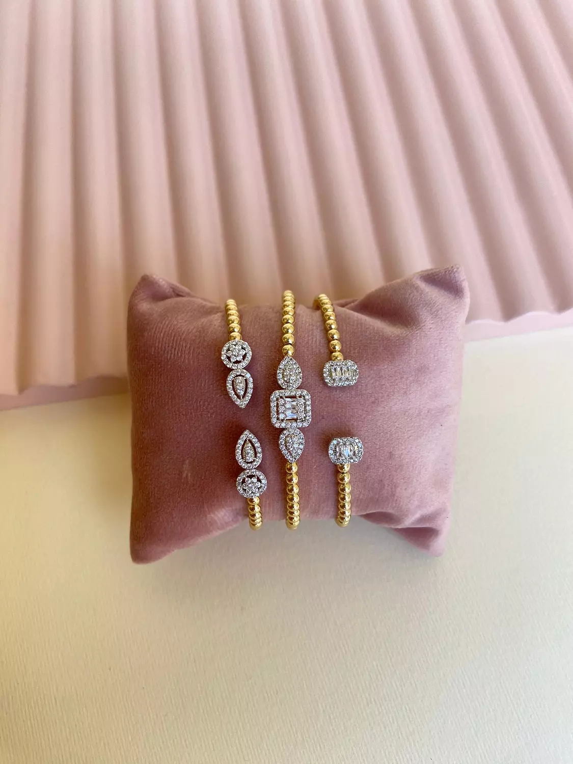 Silver charm-ed bangles image