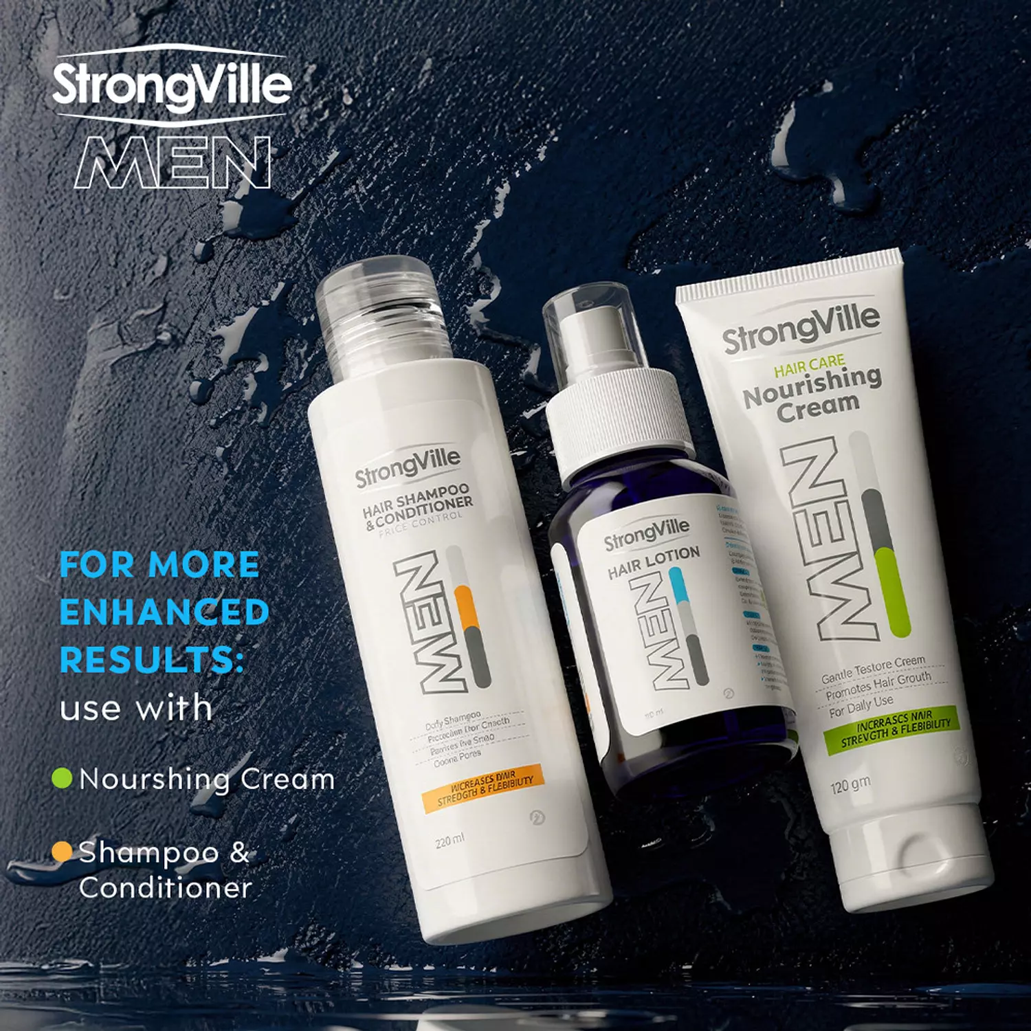 Strongville Men Hair Lotion Spray 100 ml 2