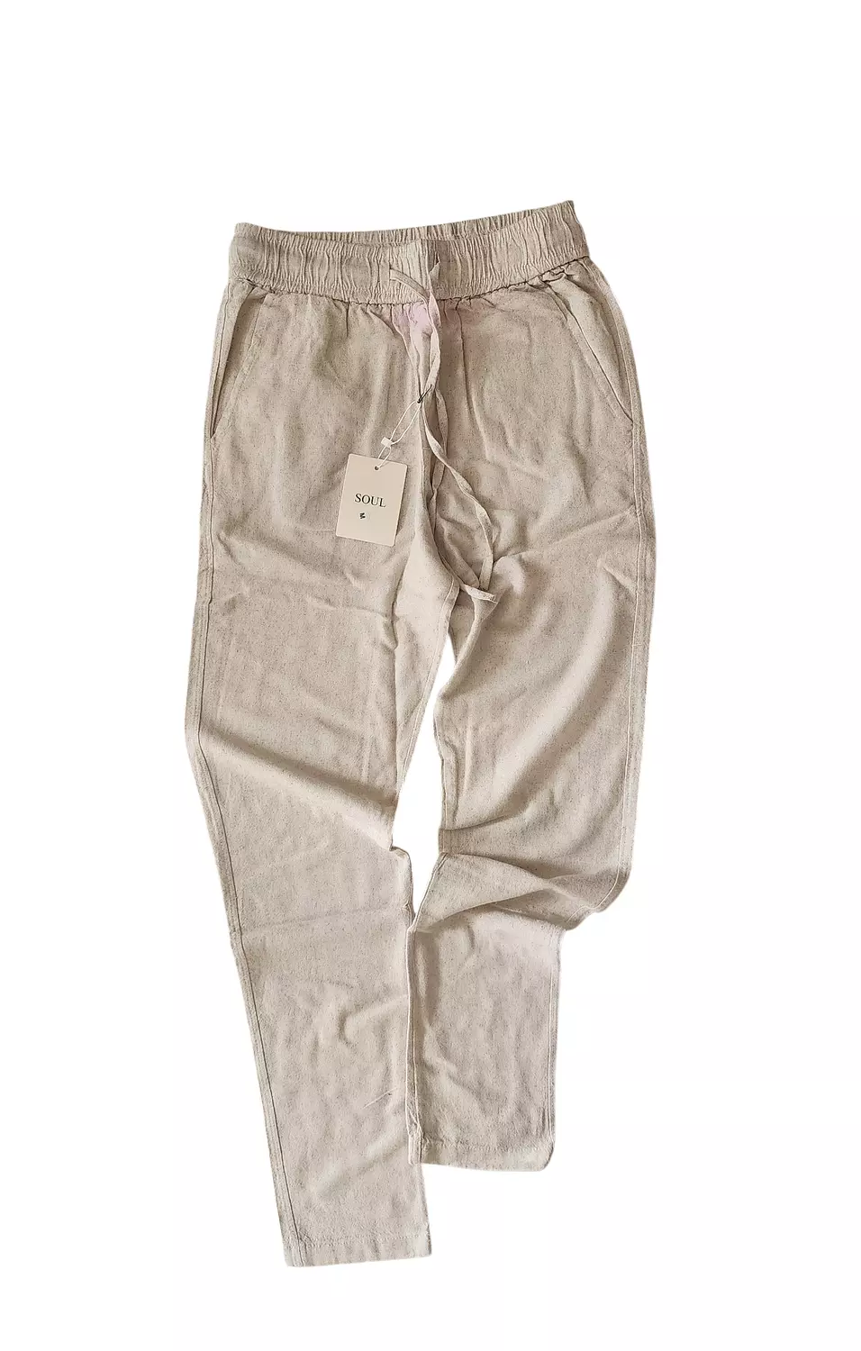 linen pant Beige  hover image