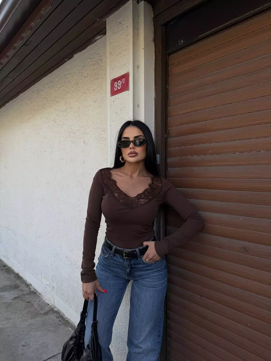 Lace Trim Blouse 6