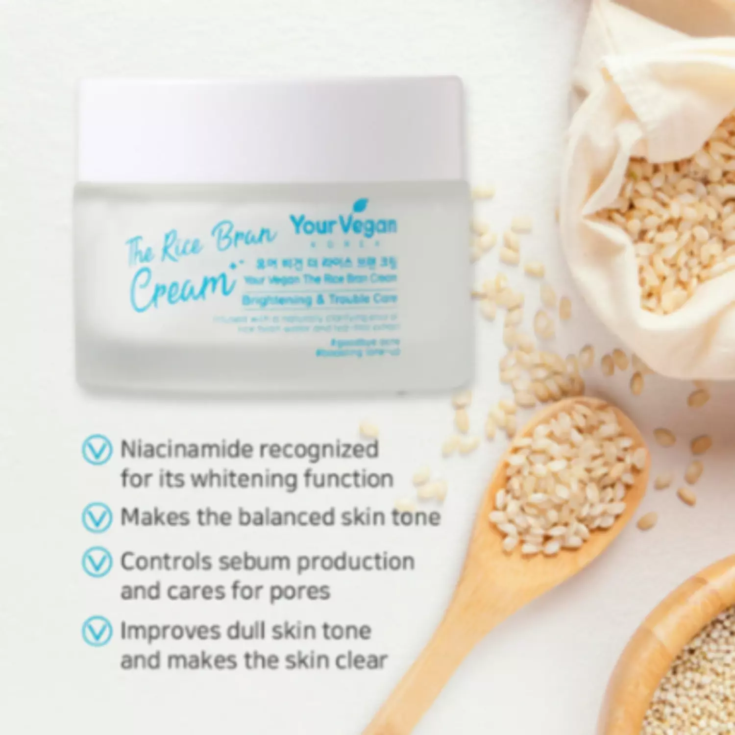 Your Vegan The Rice Bran Cream hover image