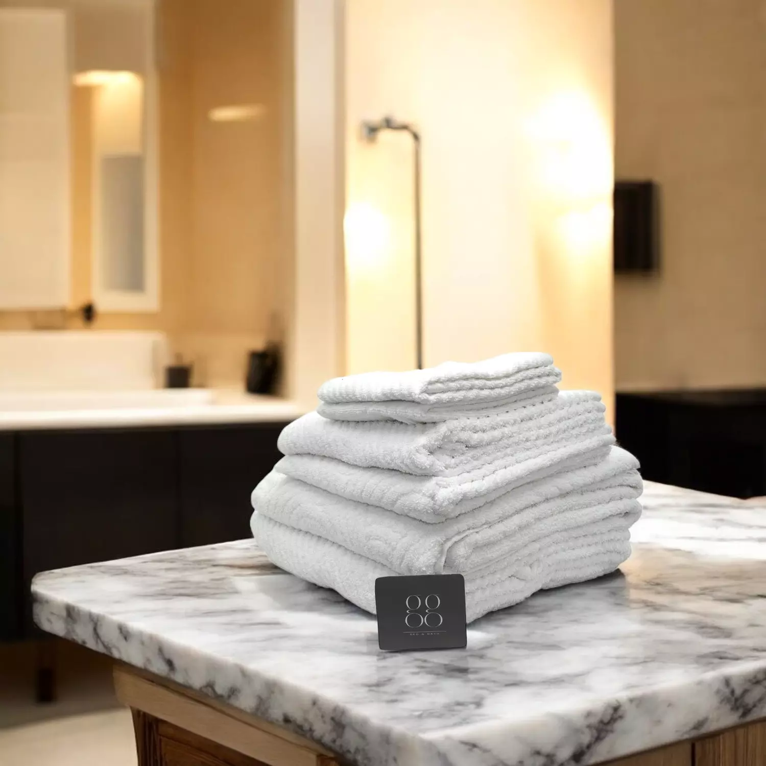 White Towel Set  image