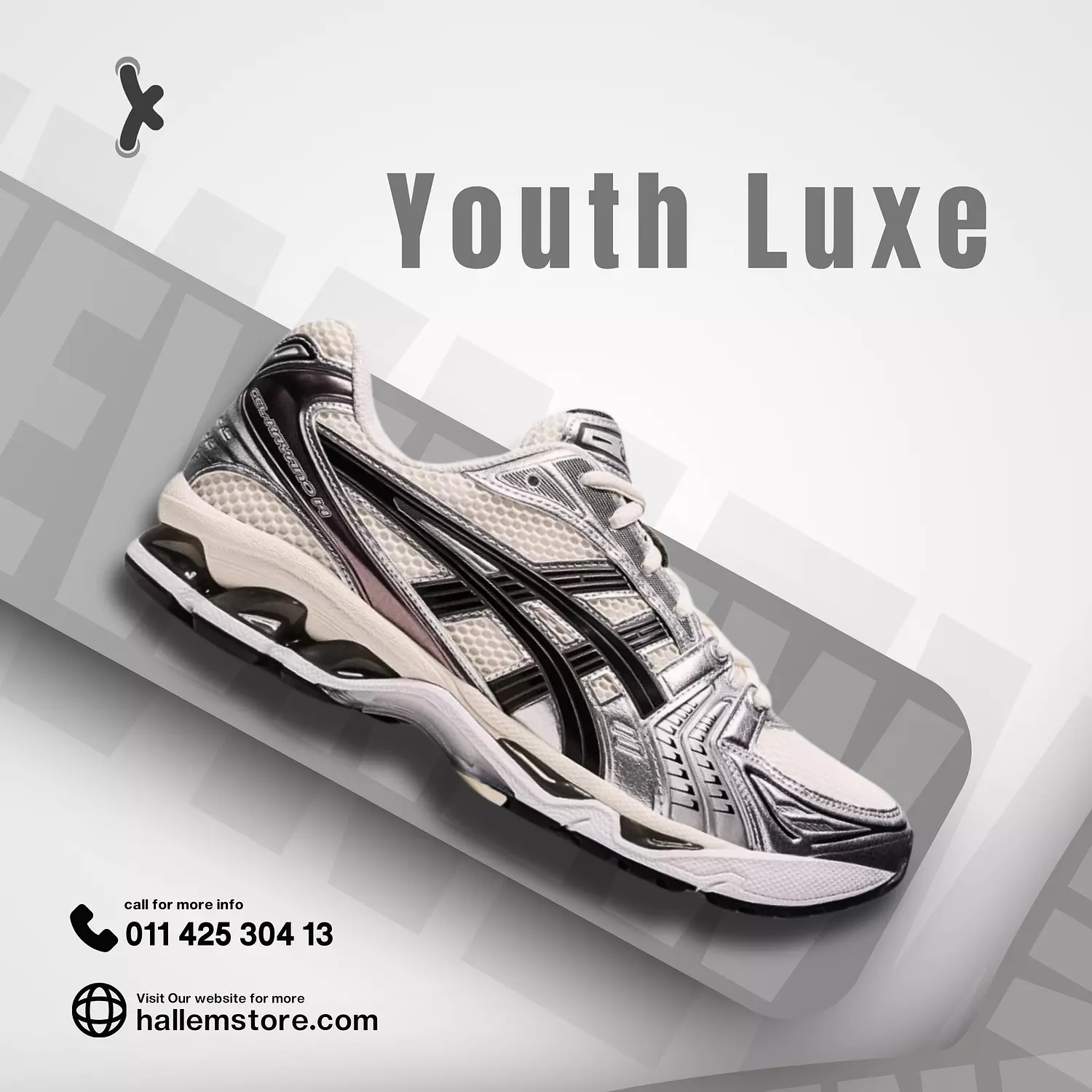 ASICS Gel Kayano 14 White Metallic Silver  image
