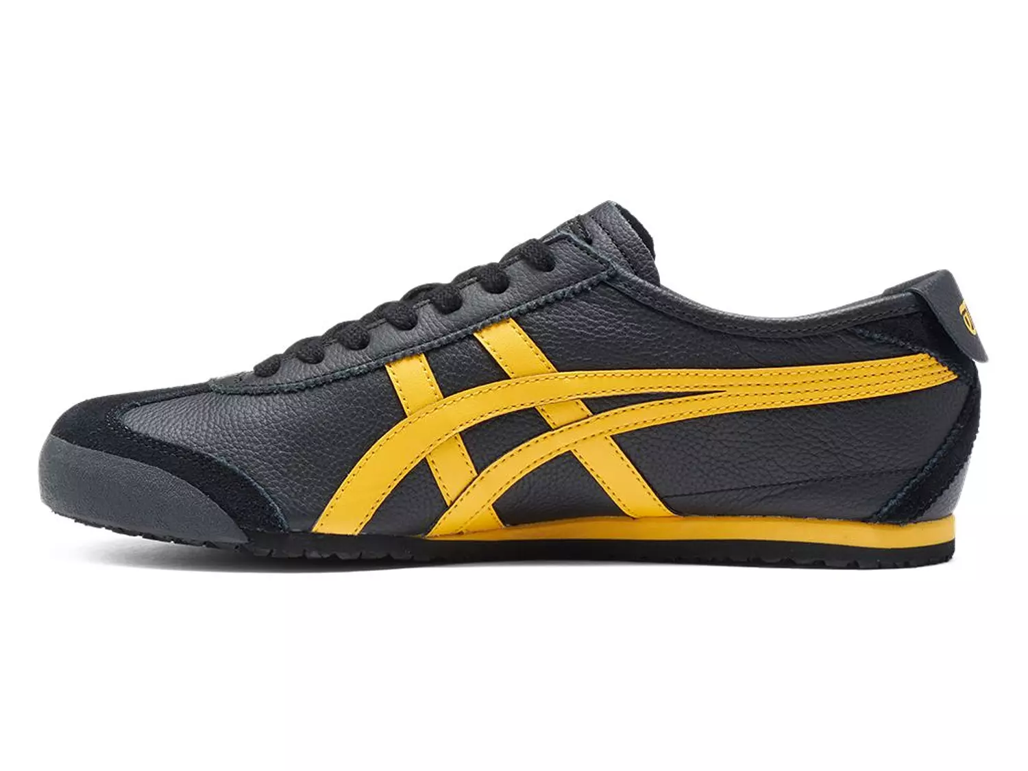 Onitsuka Tiger Unisex MEXICO 66 Black & Yellow 1