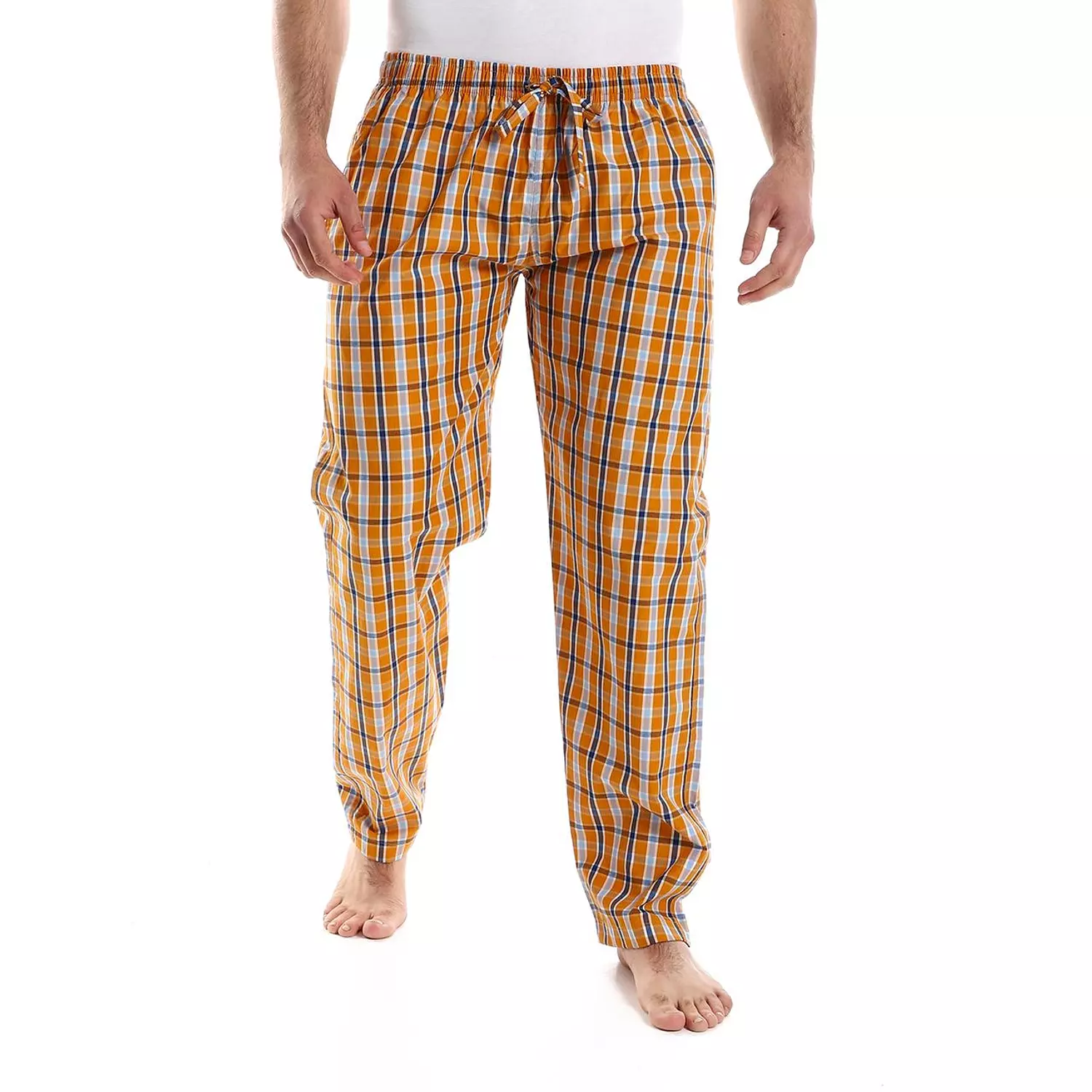 Shorto Pajama Pants - Orange - 4042 image