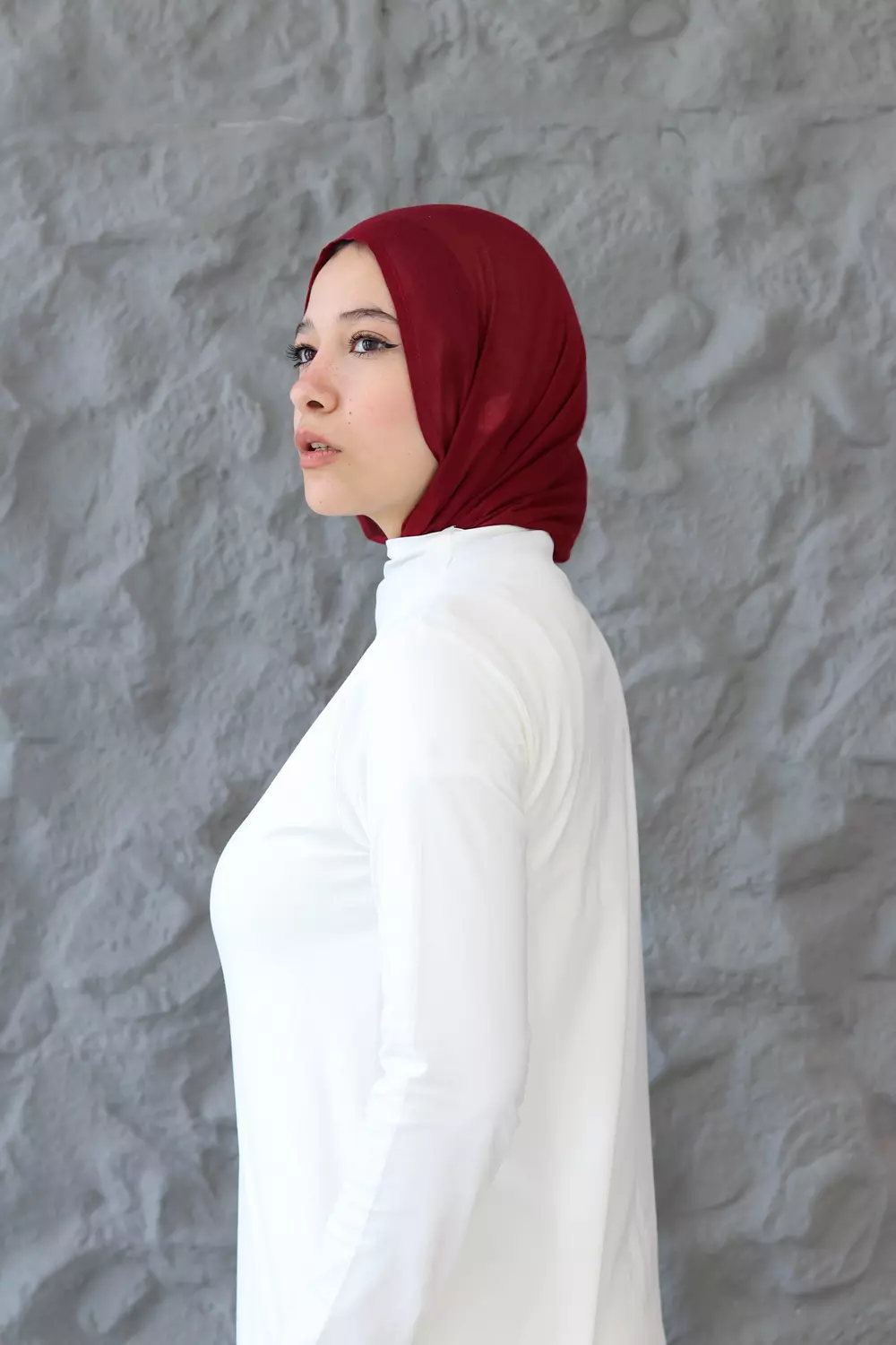 A-Line White Basic Dress 9