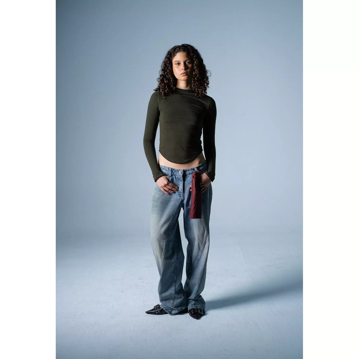 Olive seamless basic  image