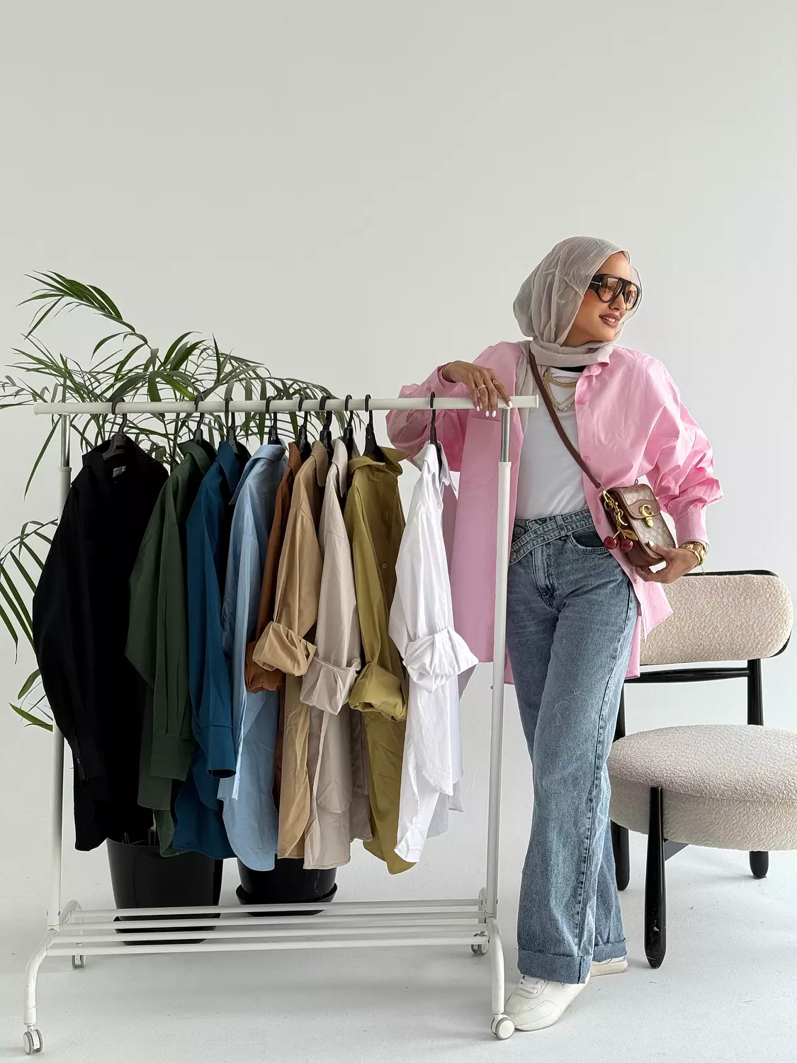 Oversized Gabardine Shirt 7