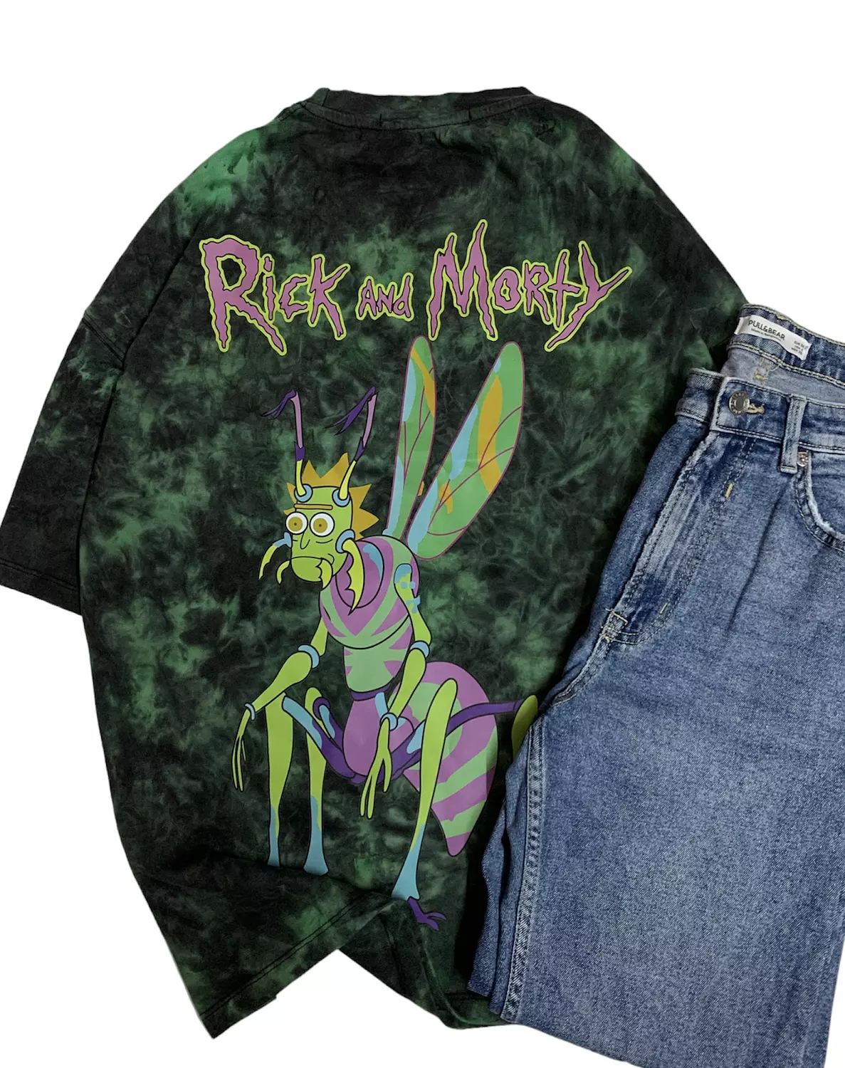 Rick and Morty Tie dye T-shirt 4