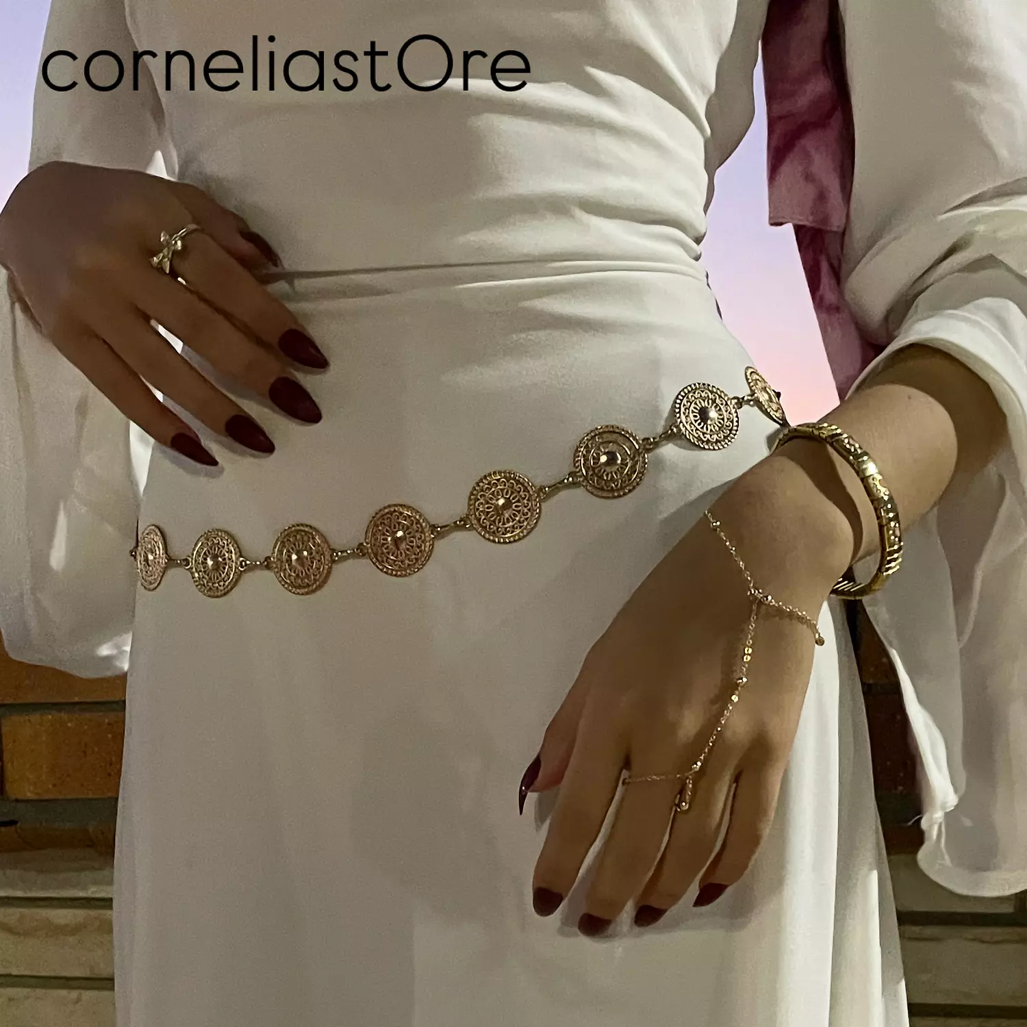 hand chain bracelet . hover image