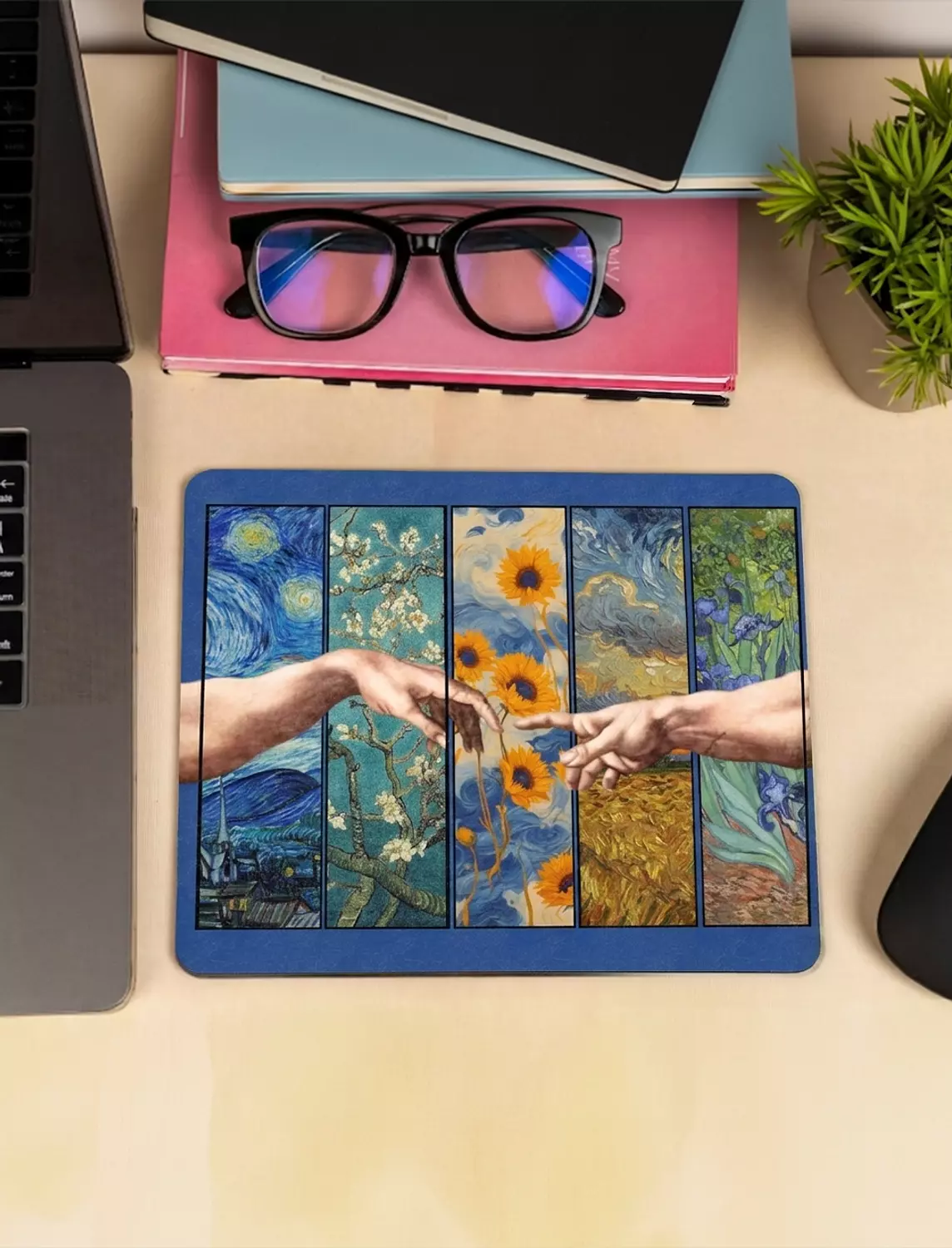 Van gogh paintings mouse pad image