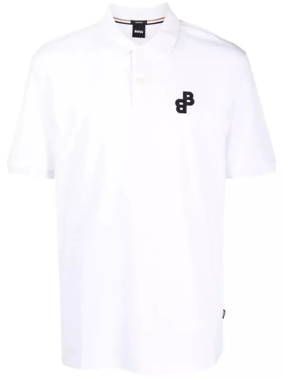  BOSS polo shirt  (white) 1