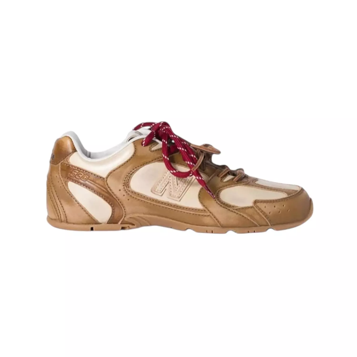 NEW BALANCE 530 X MIU MIU DECO' CALF LEATHER CINNAMON TRAVERTINE image