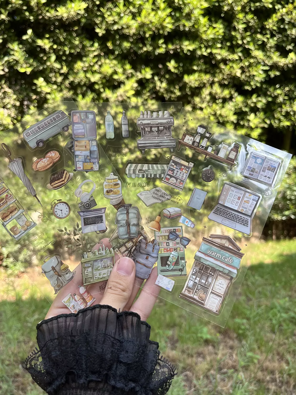 Random sticker sheet image