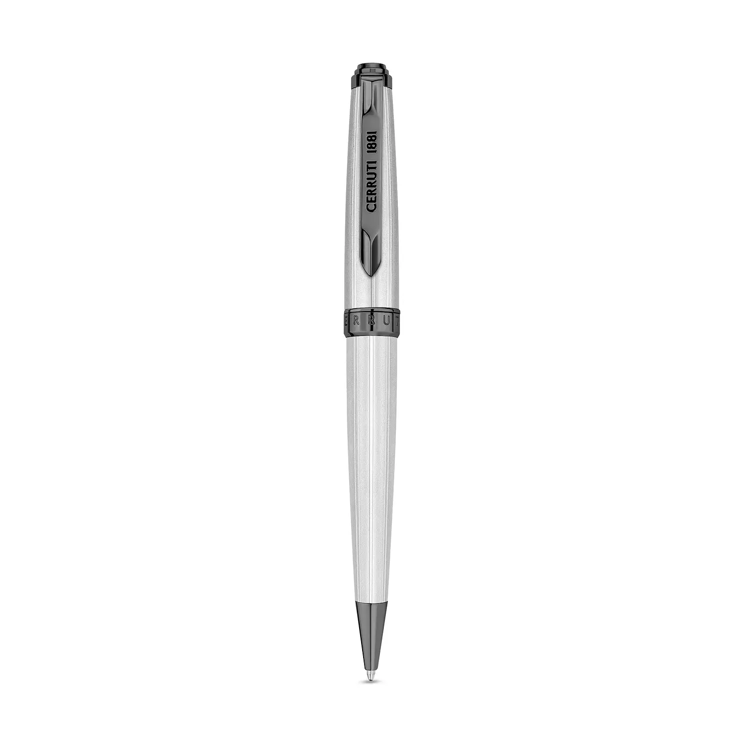 Cerruti1881 Ballpoint Silver & Gunmetal - NSS221001C