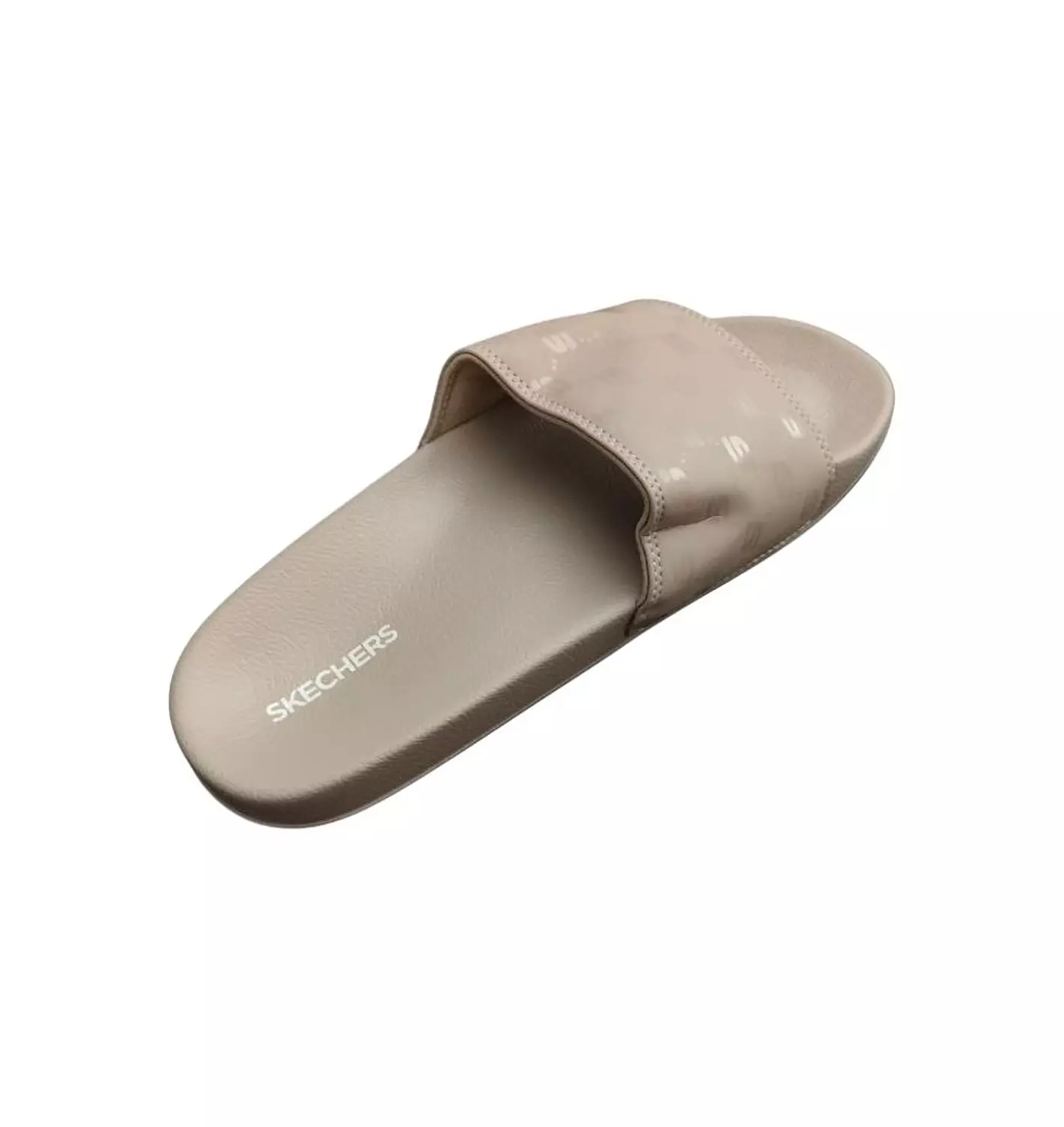 Skechers Slipper For Woman  Beige 3