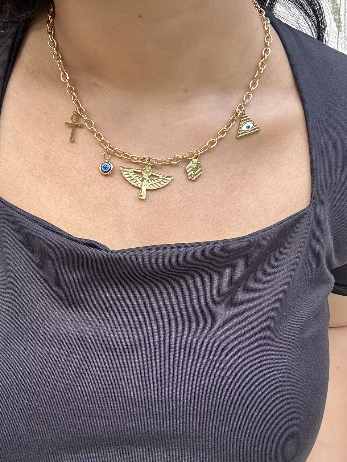 The Pyramid Necklace  1