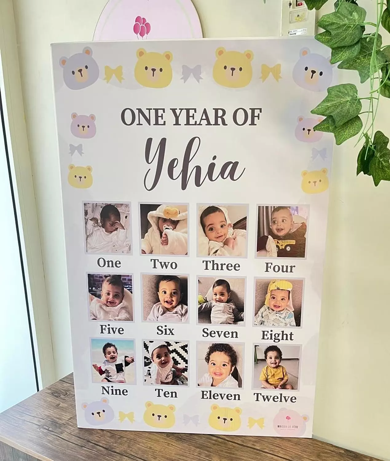 12 months Frame Banner 10