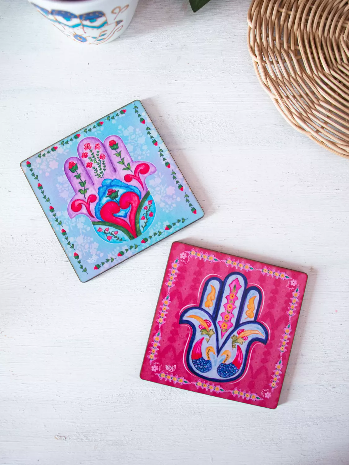 Kaf Fatma Modern Coasters image