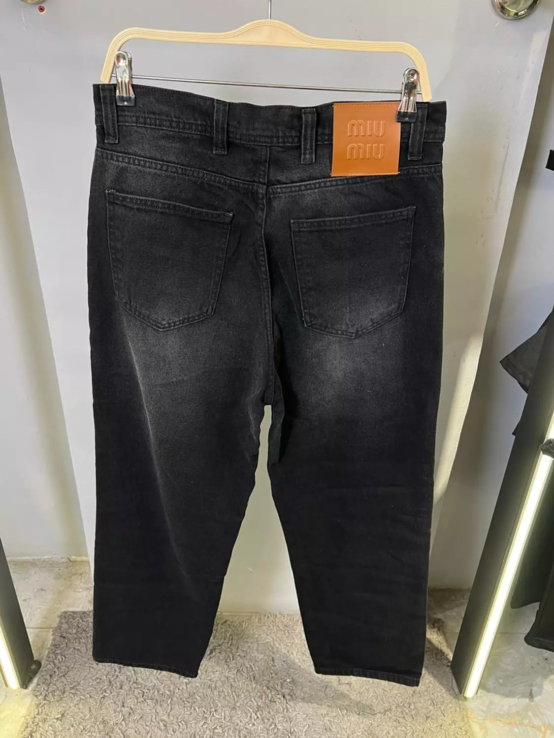 MIUMIU WIDE LEG JEANS / 12932 1