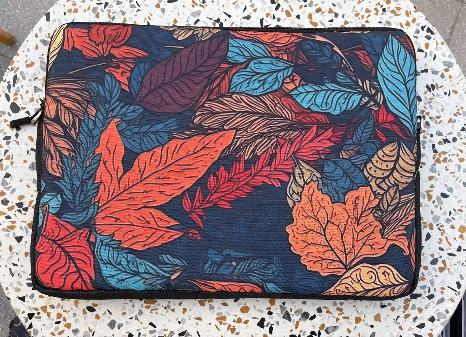 Wild Leaves Laptop Sleeve 2